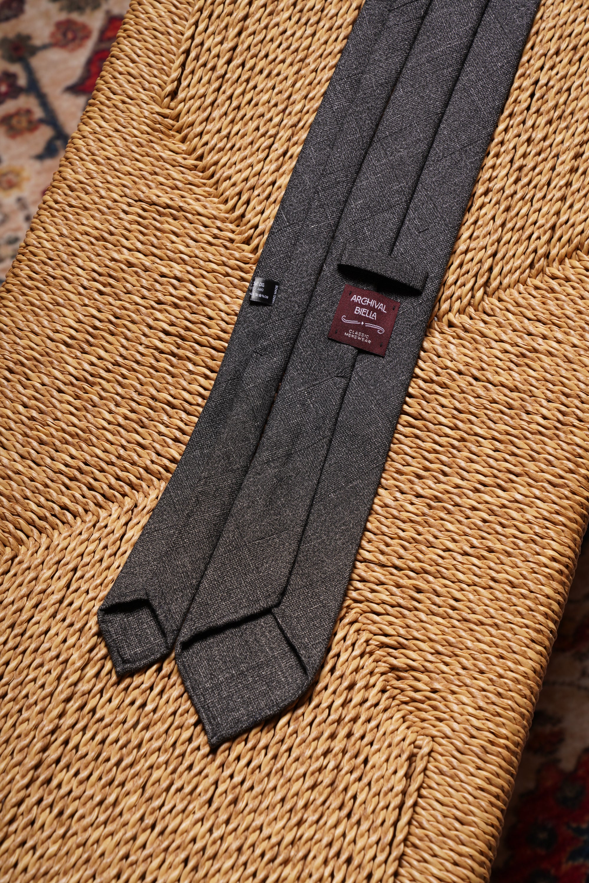 3-fold Handrolled Edge Tie #2