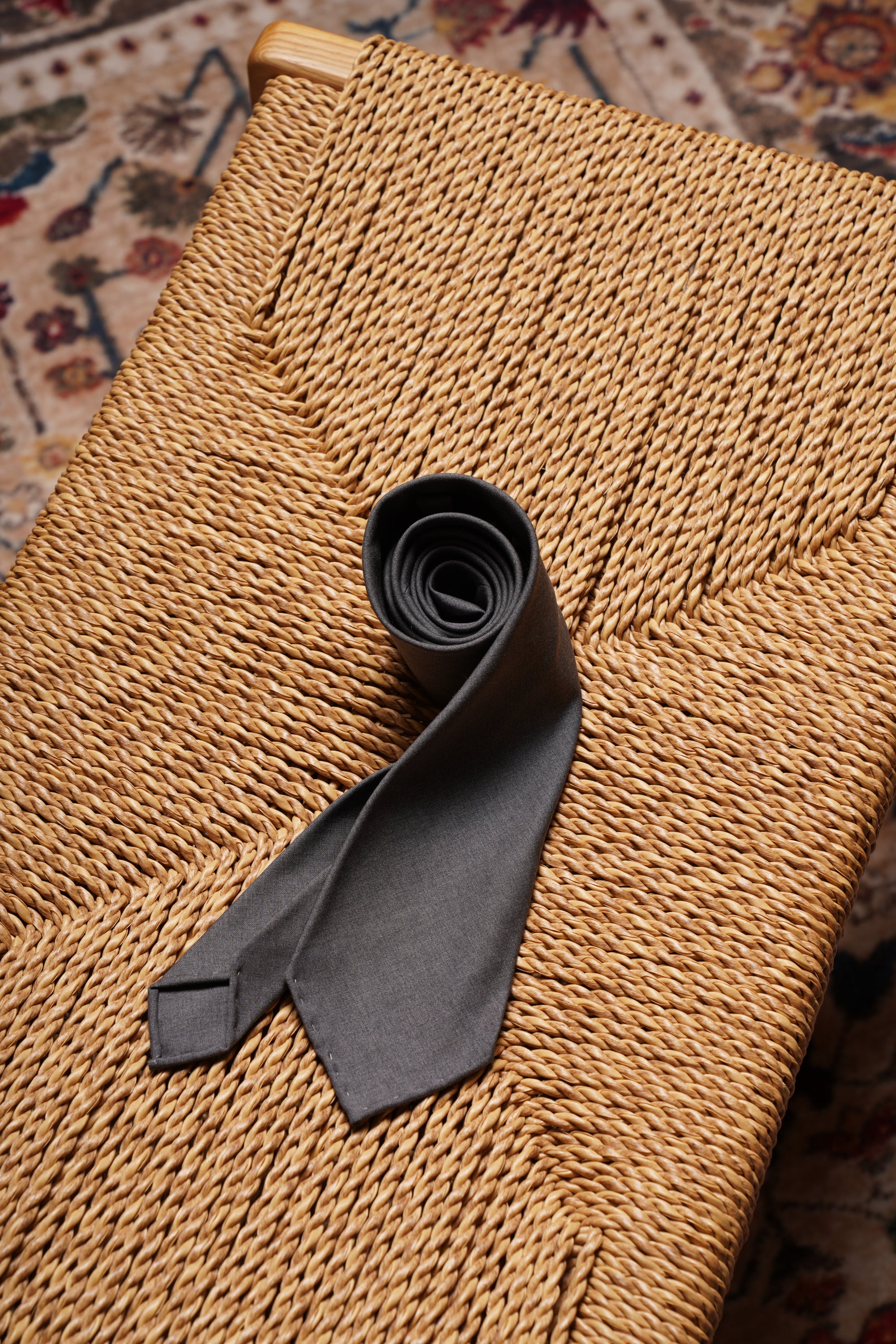 3-fold Handrolled Edge Tie #2
