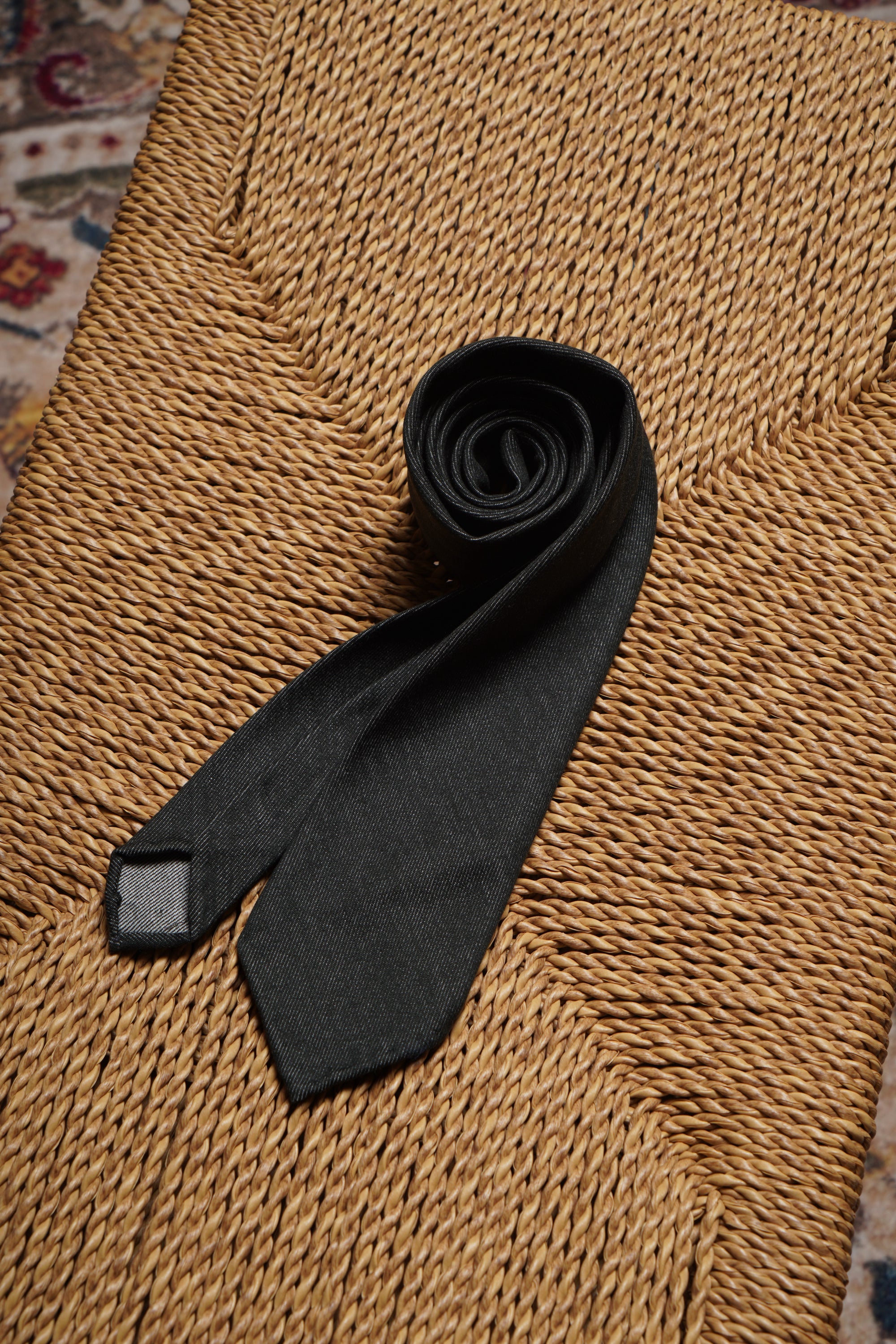 3-fold Handrolled Edge Tie #3