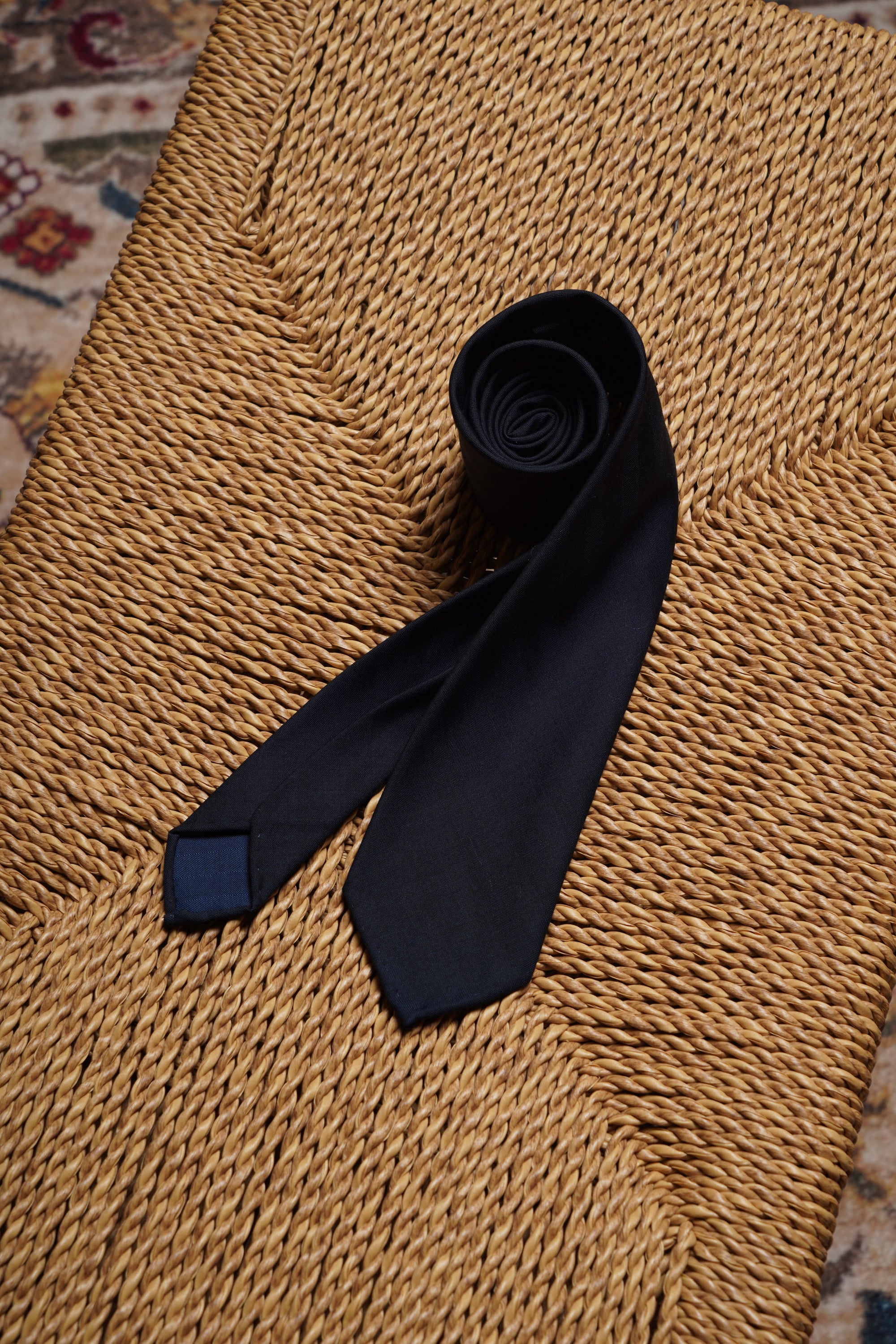 3-fold Handrolled Edge Tie #3