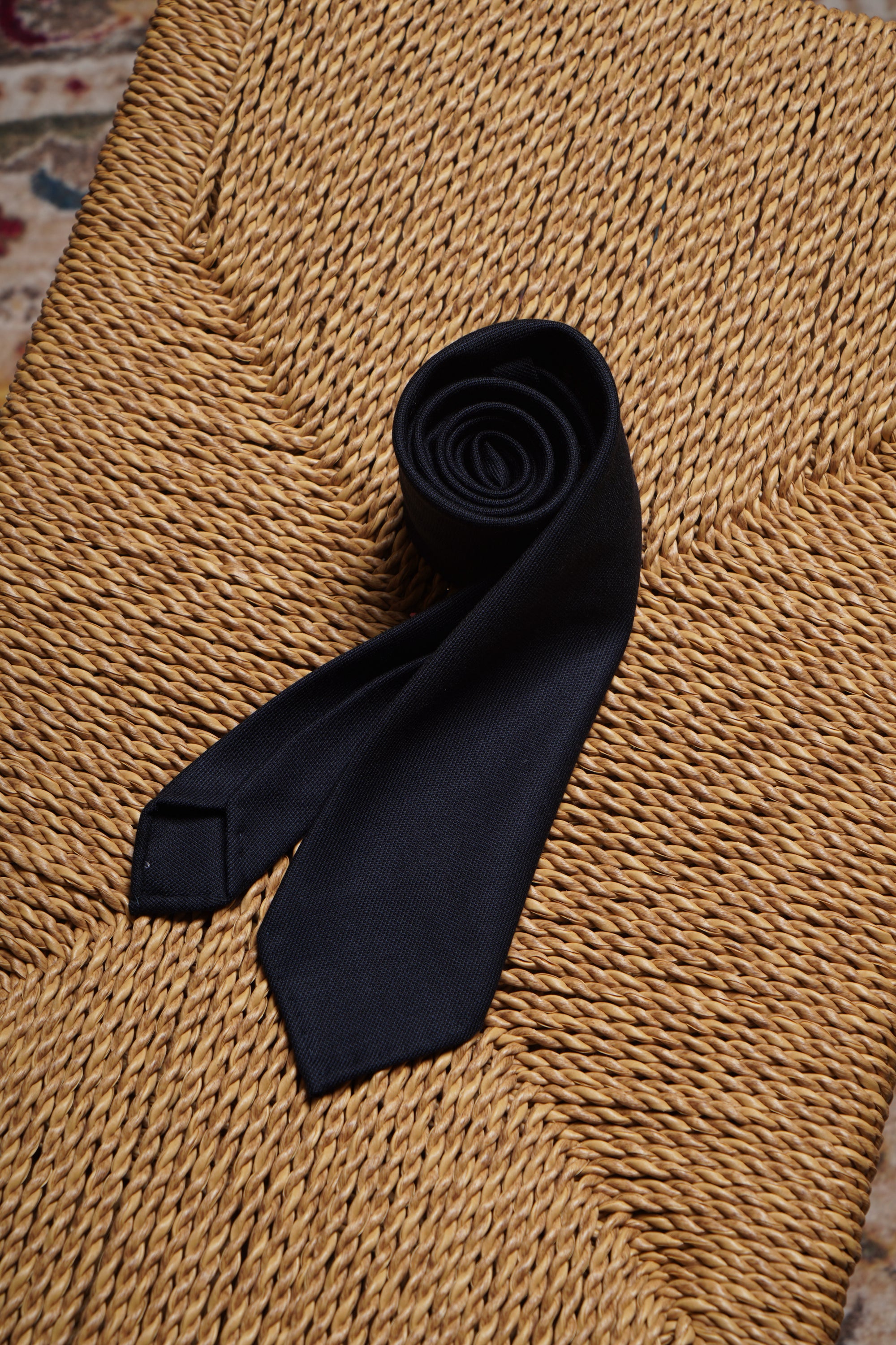 3-fold Handrolled Edge Tie #3