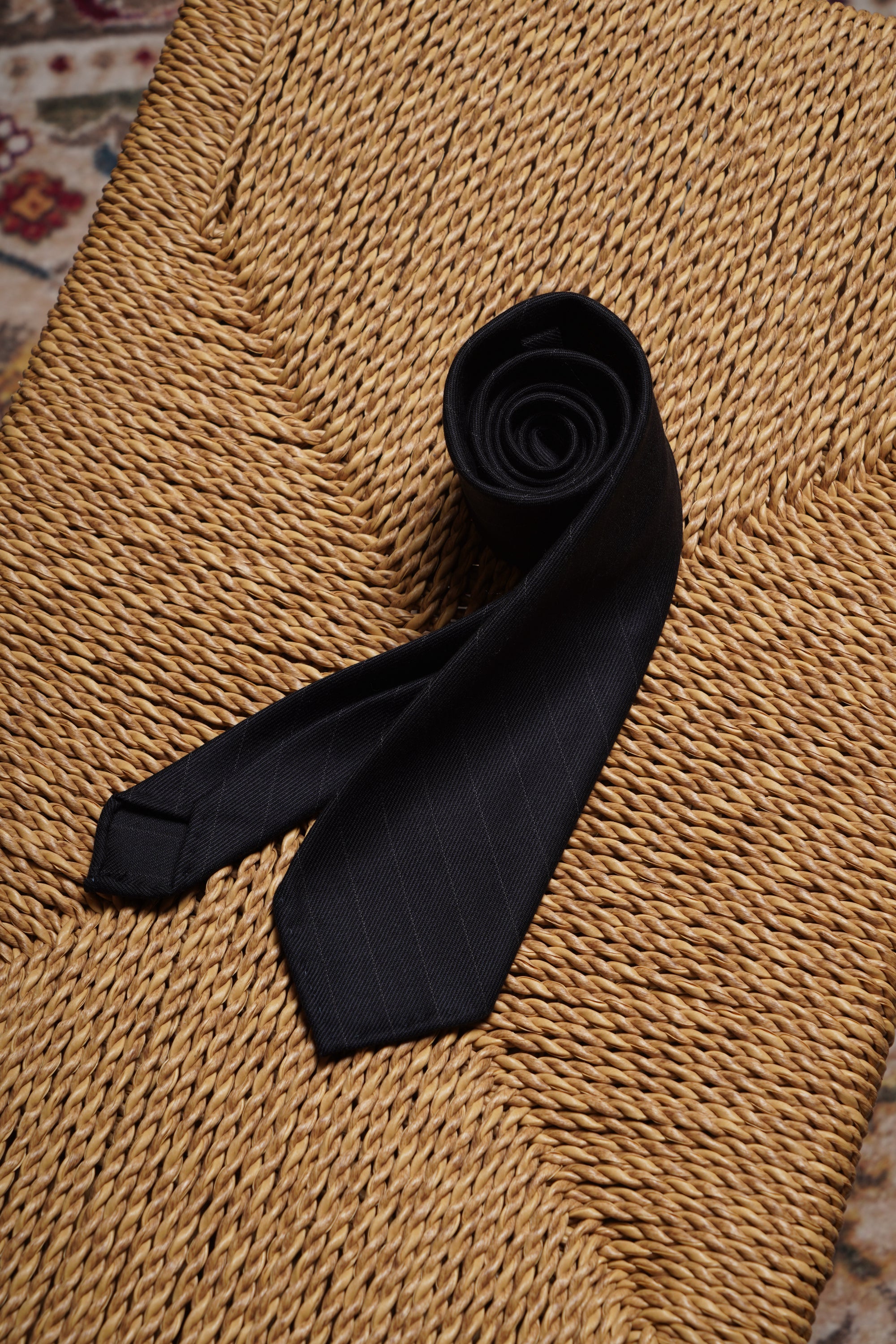 3-fold Handrolled Edge Tie #3