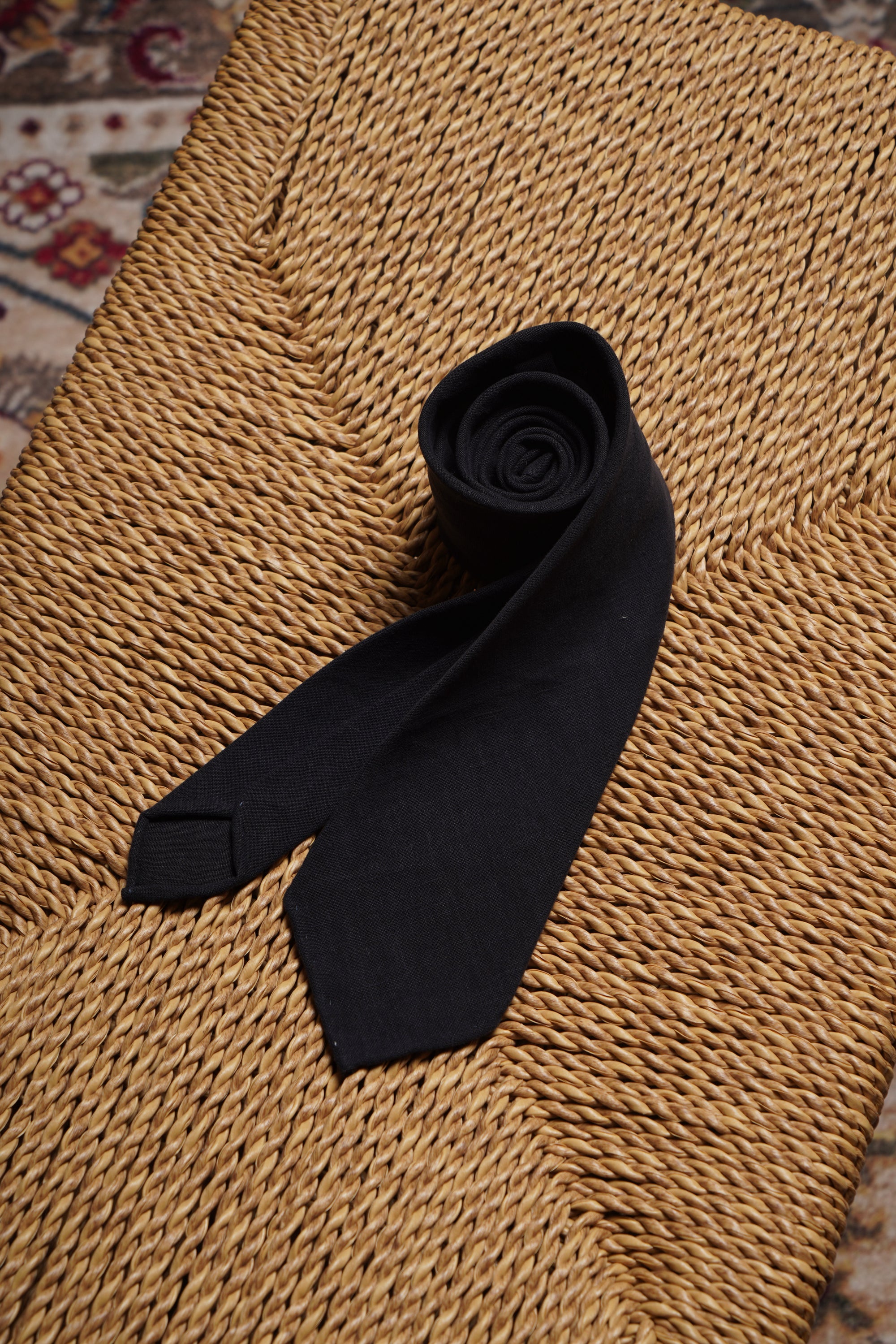 3-fold Handrolled Edge Tie #3