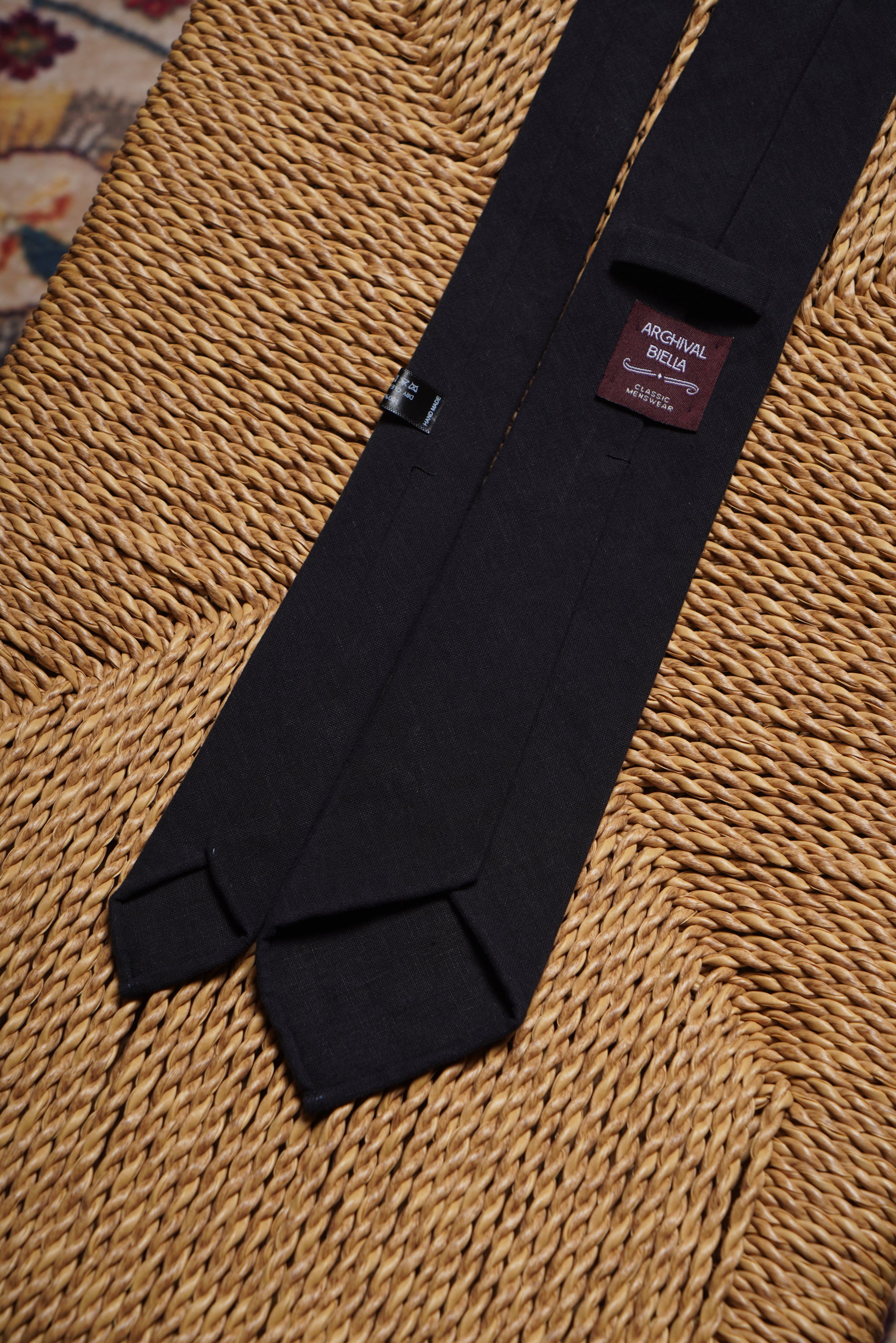 3-fold Handrolled Edge Tie #3