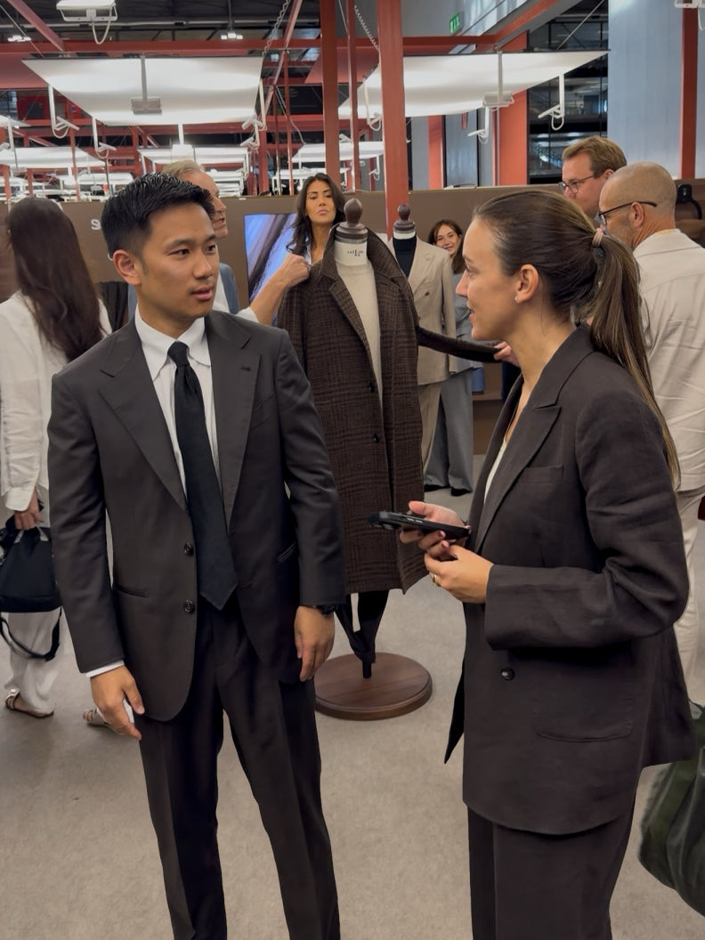 MTO Carmurat X Drago "Da Zhan Hong Tu" 180s Wool Cashmere Suit