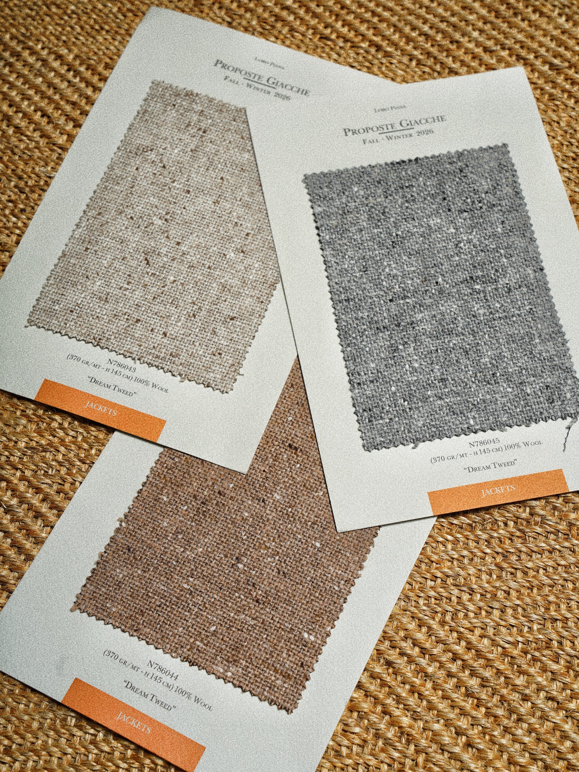 MTO Loro Piana "Dream Tweed" Wool Jacket