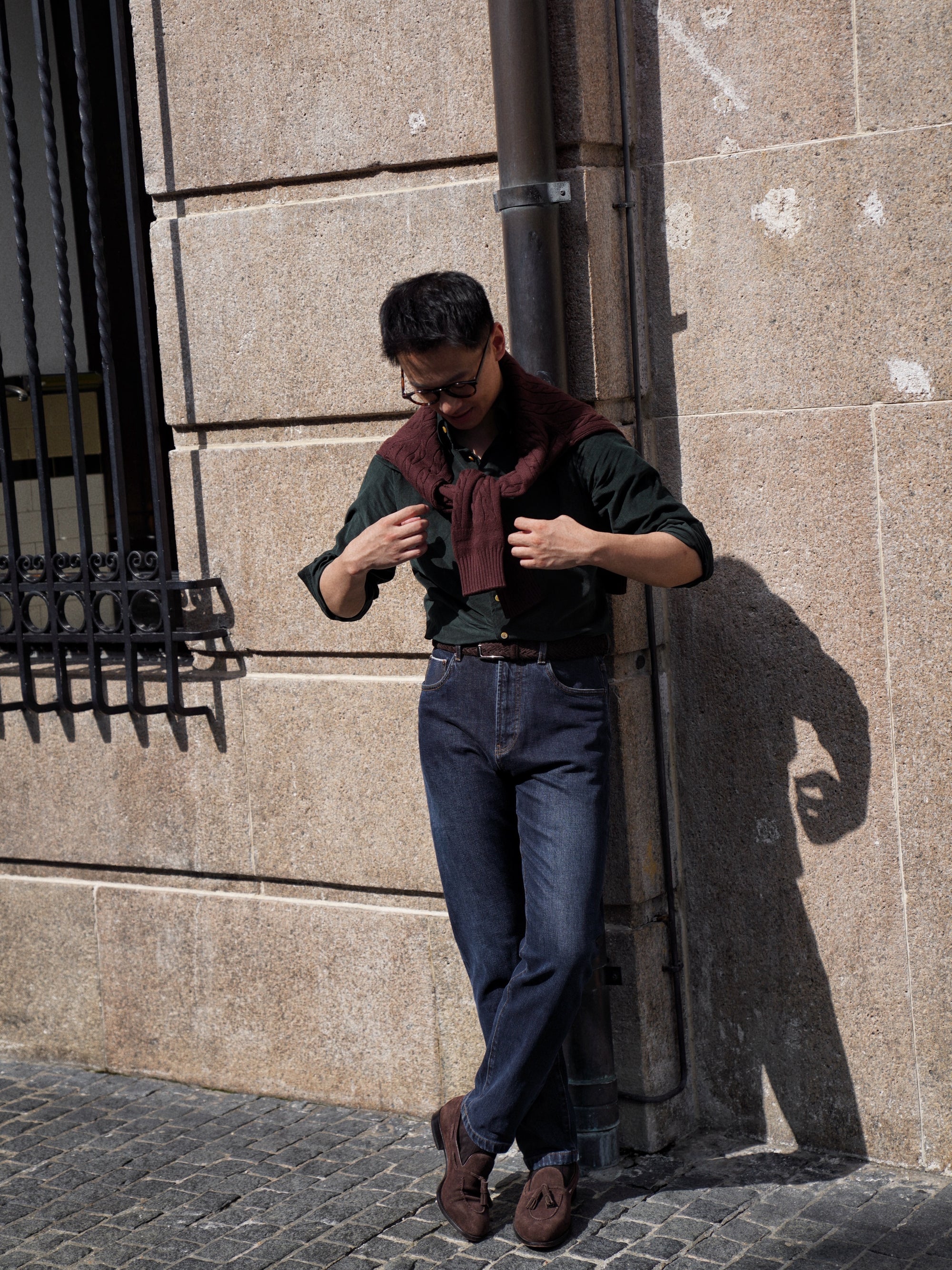 Classic Five Pockets Selvedge Denim Jeans