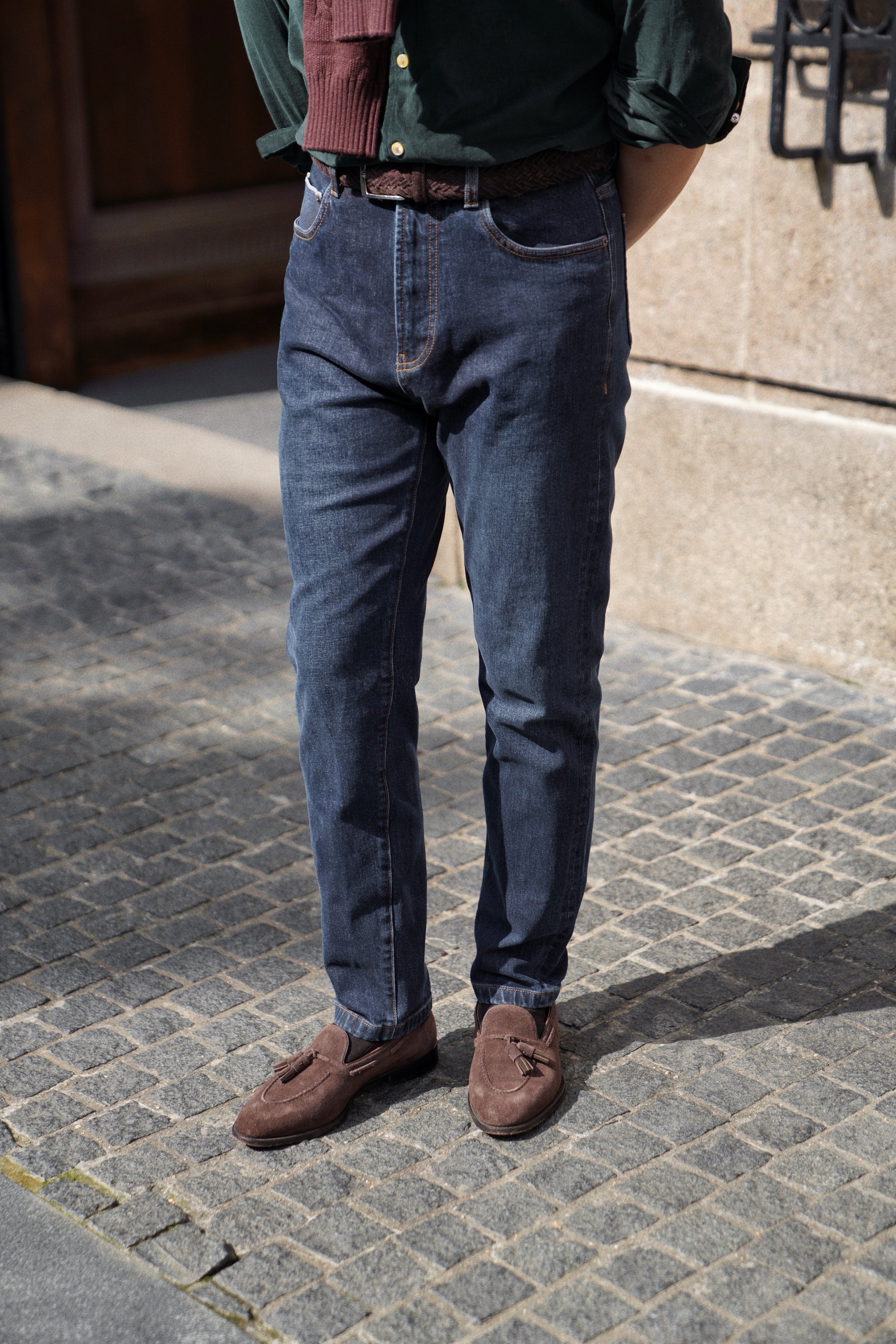Classic Five Pockets Selvedge Denim Jeans