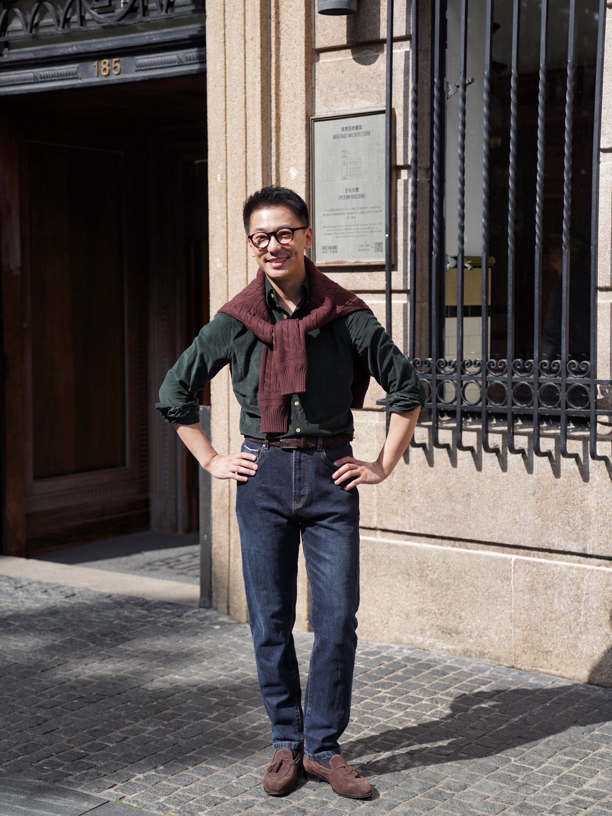 Classic Five Pockets Selvedge Denim Jeans