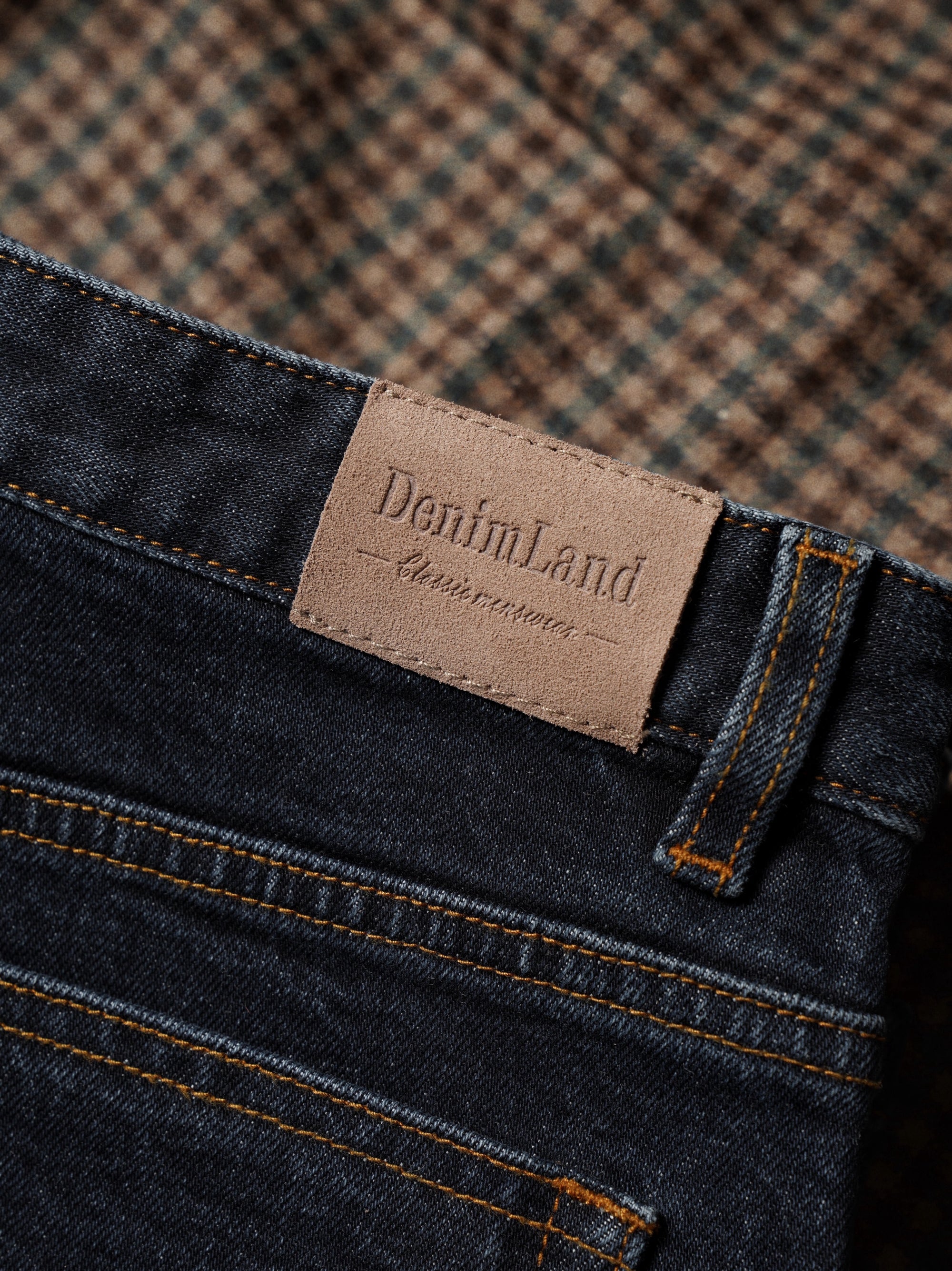 Classic Five Pockets Selvedge Denim Jeans