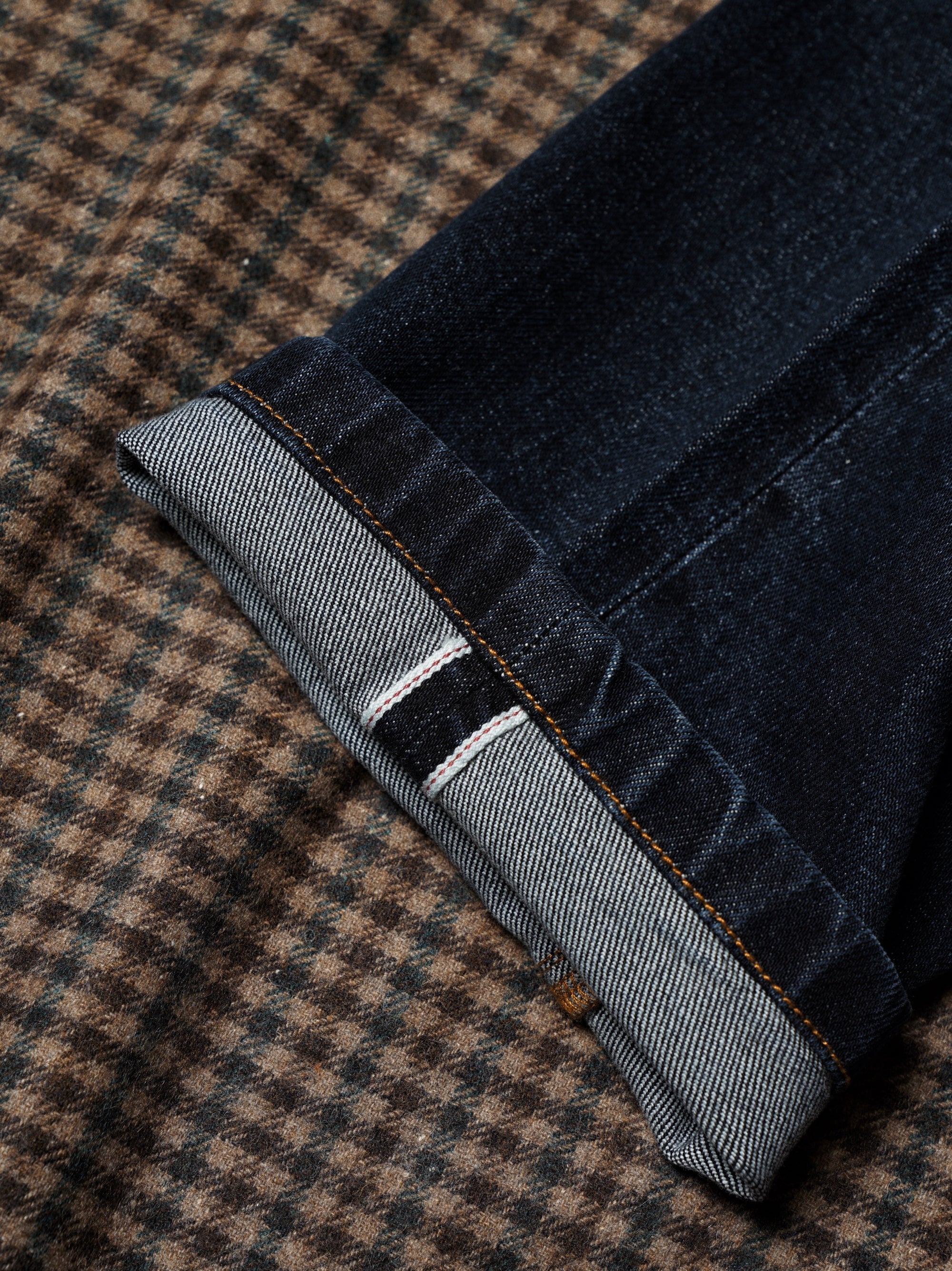 Classic Five Pockets Selvedge Denim Jeans