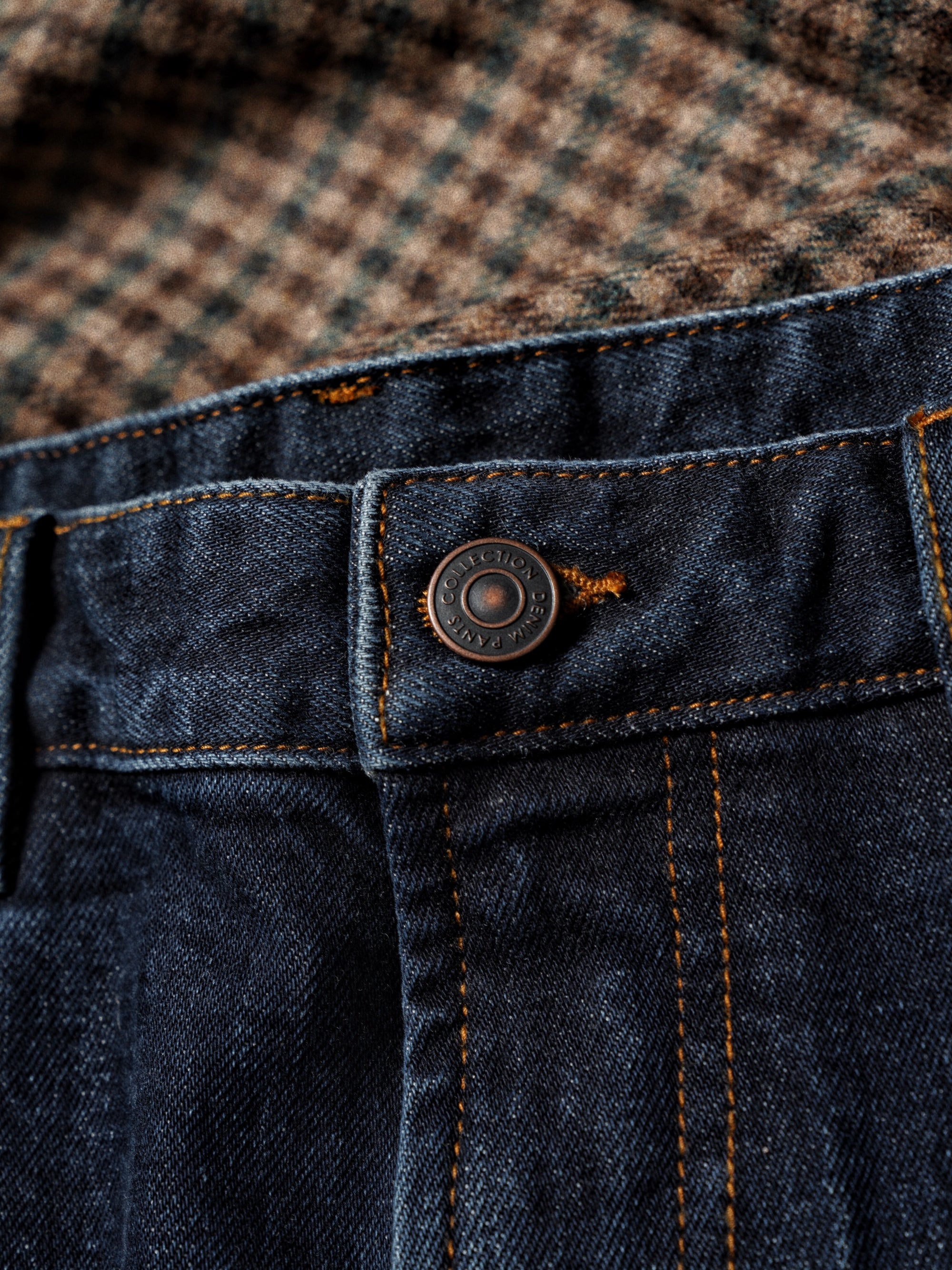 Classic Five Pockets Selvedge Denim Jeans