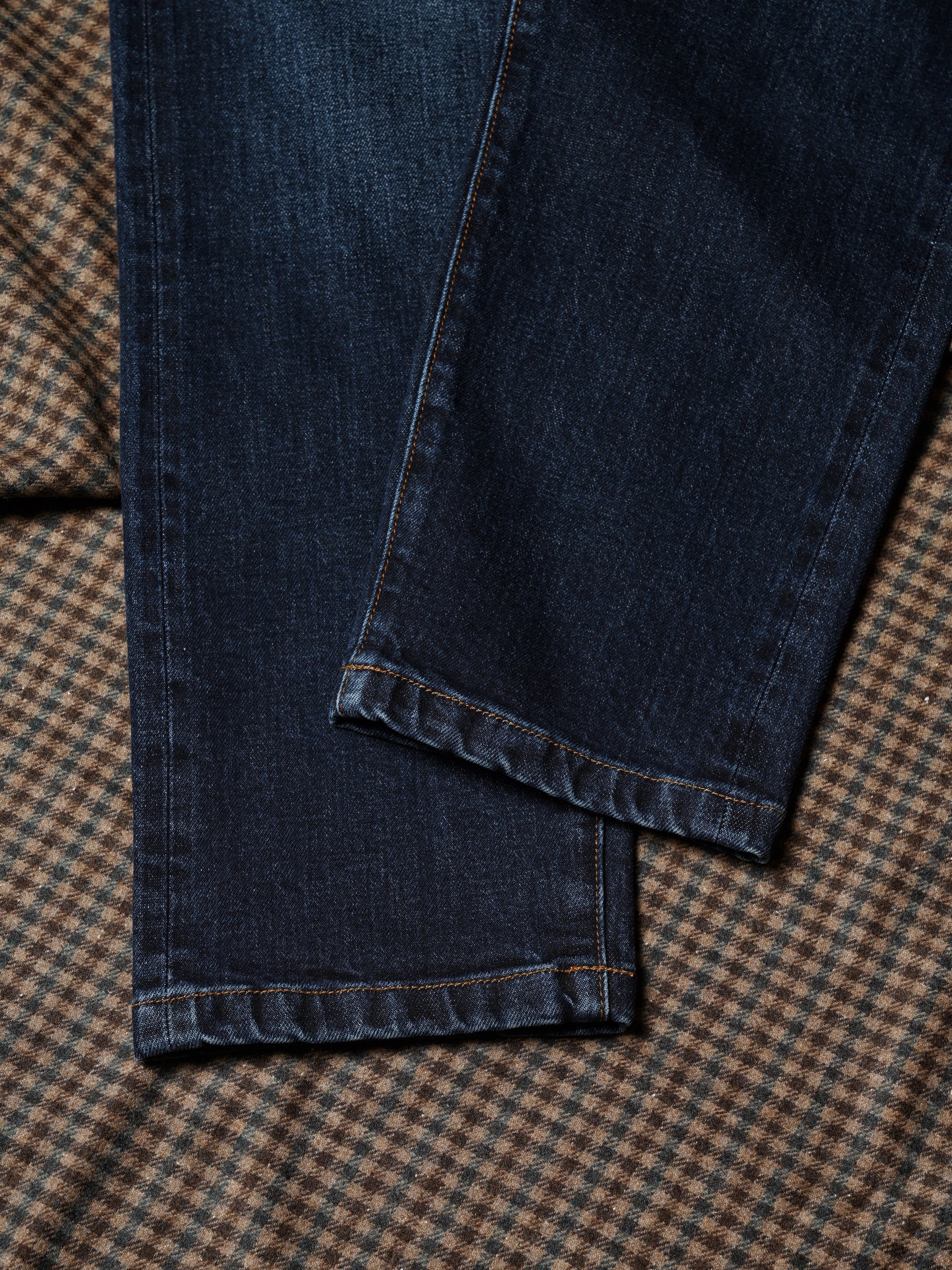 Classic Five Pockets Selvedge Denim Jeans