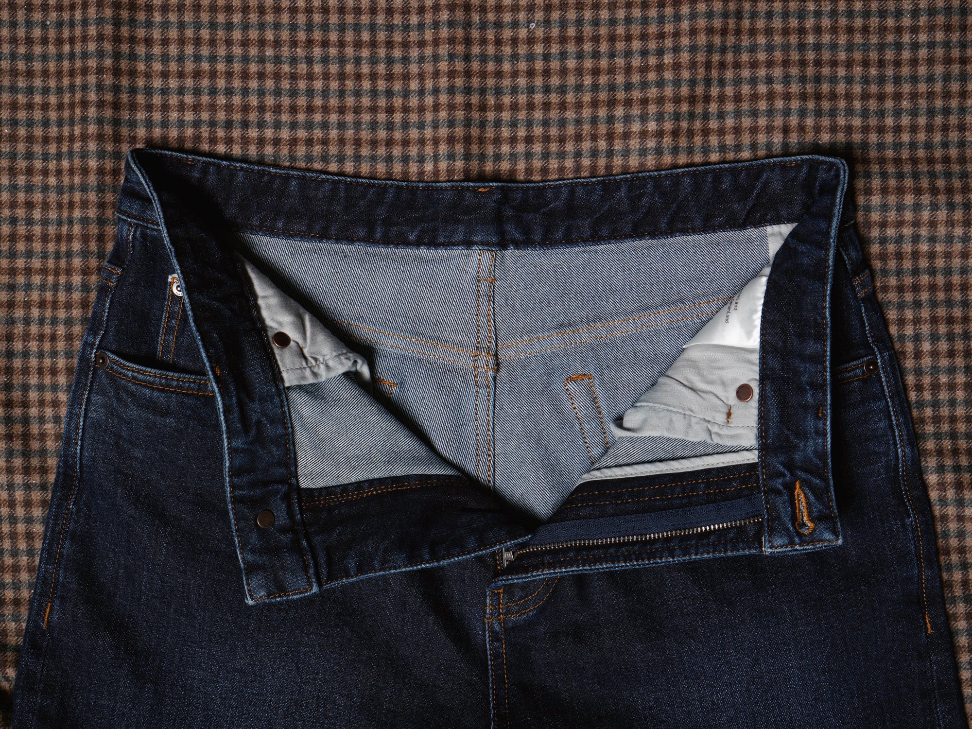 Classic Five Pockets Selvedge Denim Jeans