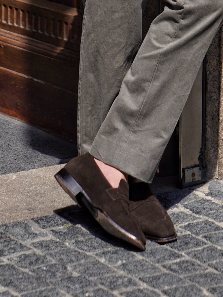 "Master Wash" Washed Cotton Unstructured Suit