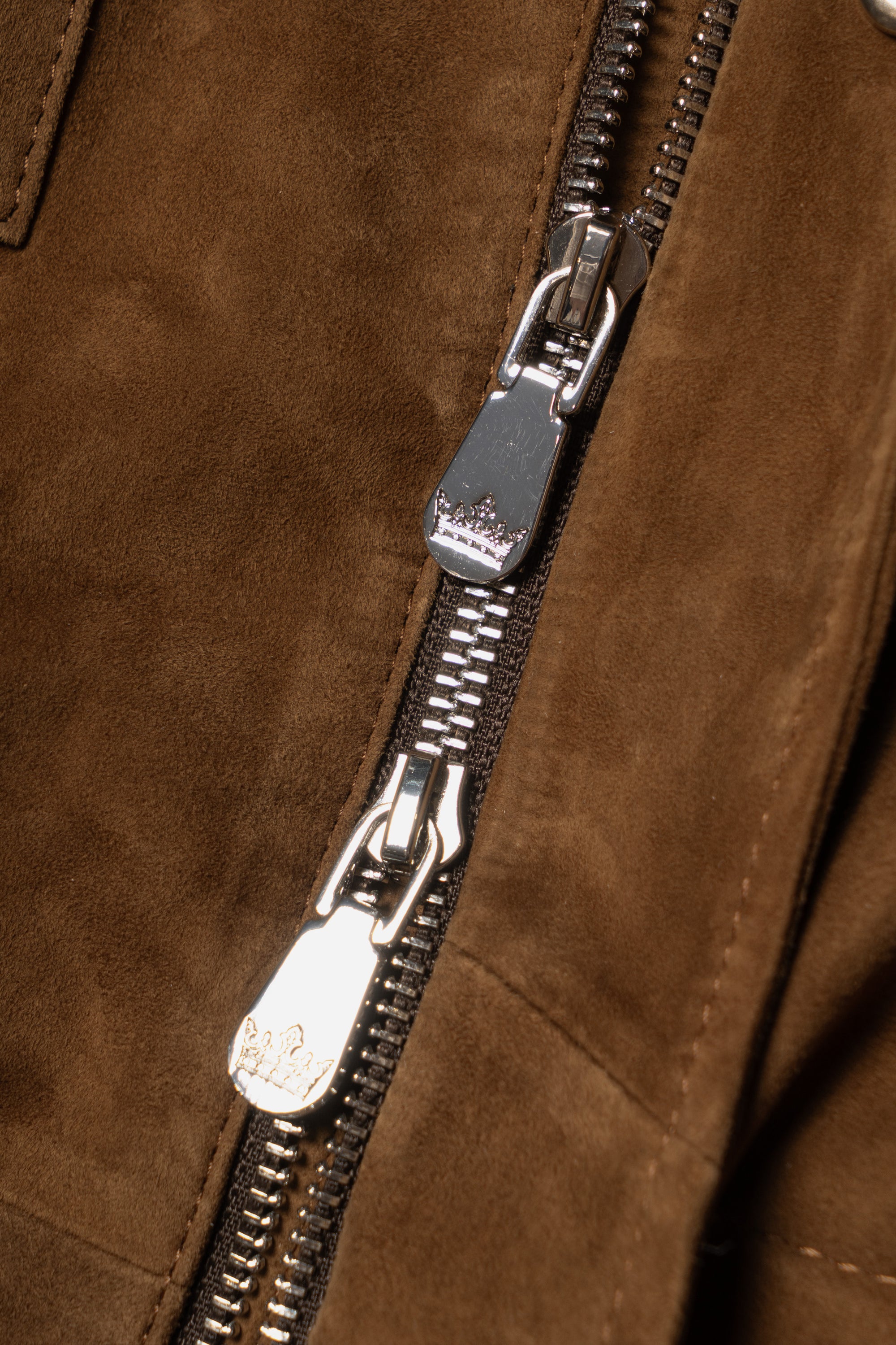 Tobacco Sheepskin Suede M65 Jacket