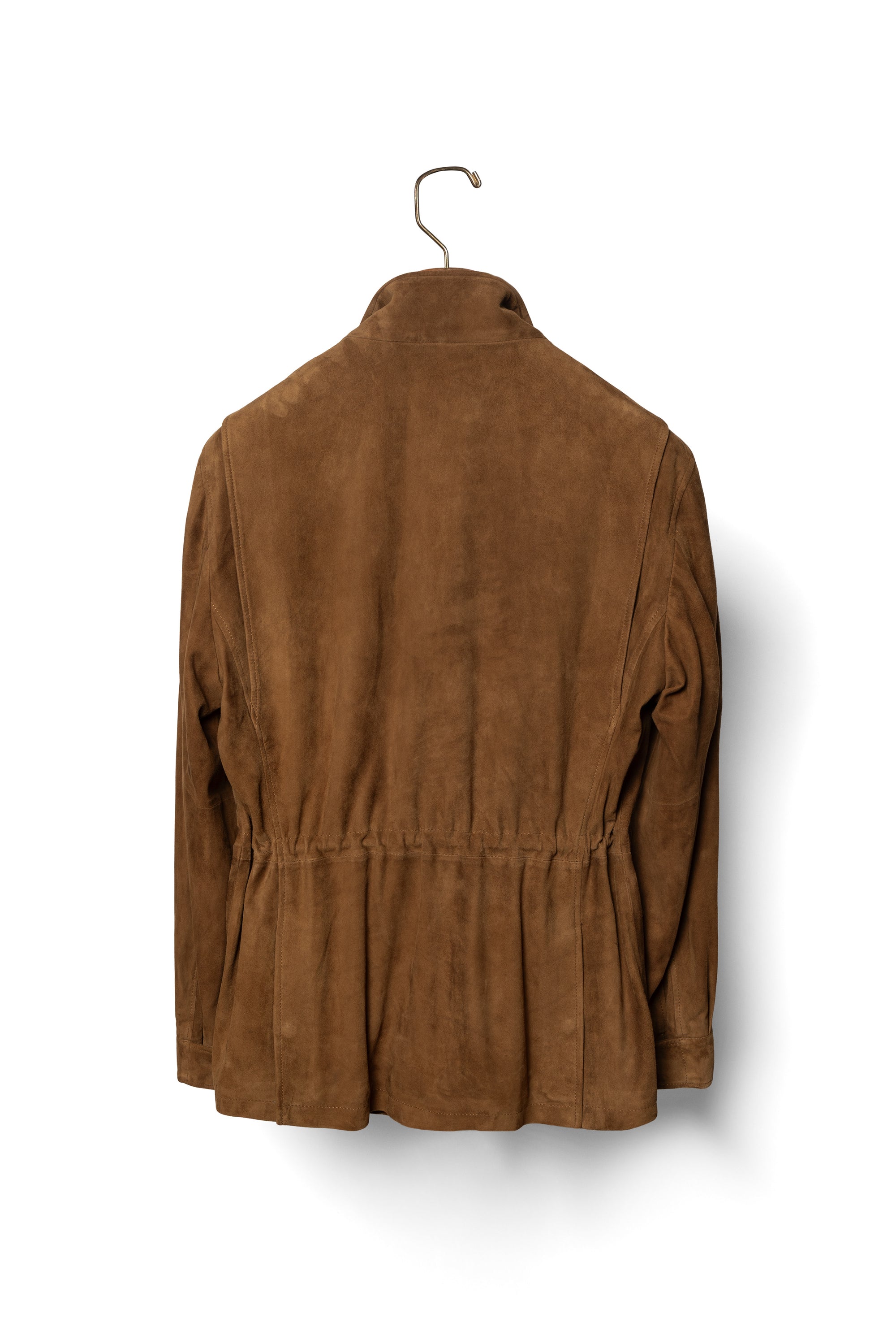 Tobacco Sheepskin Suede M65 Jacket