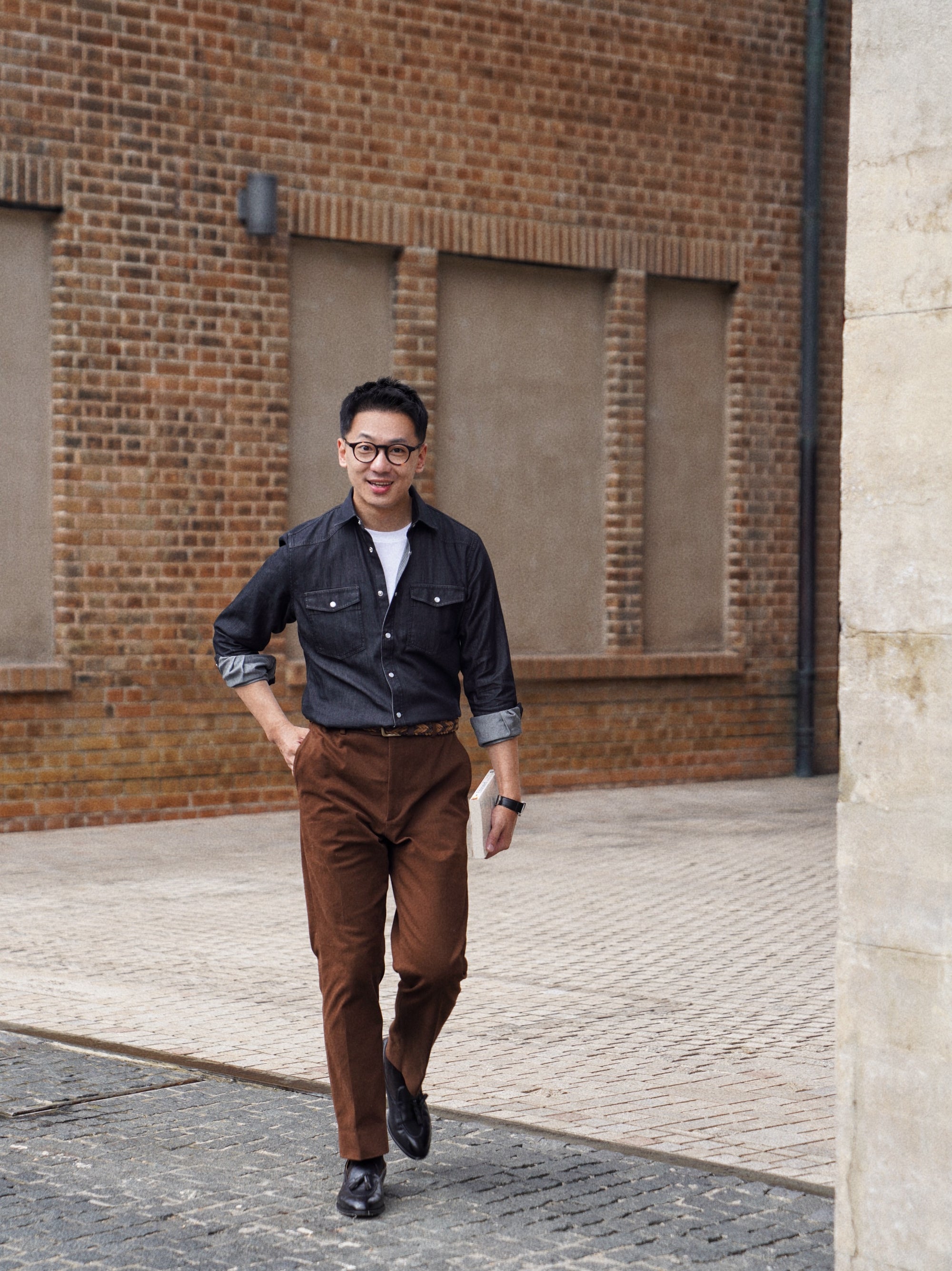 Heavy Washed Denim Shirt