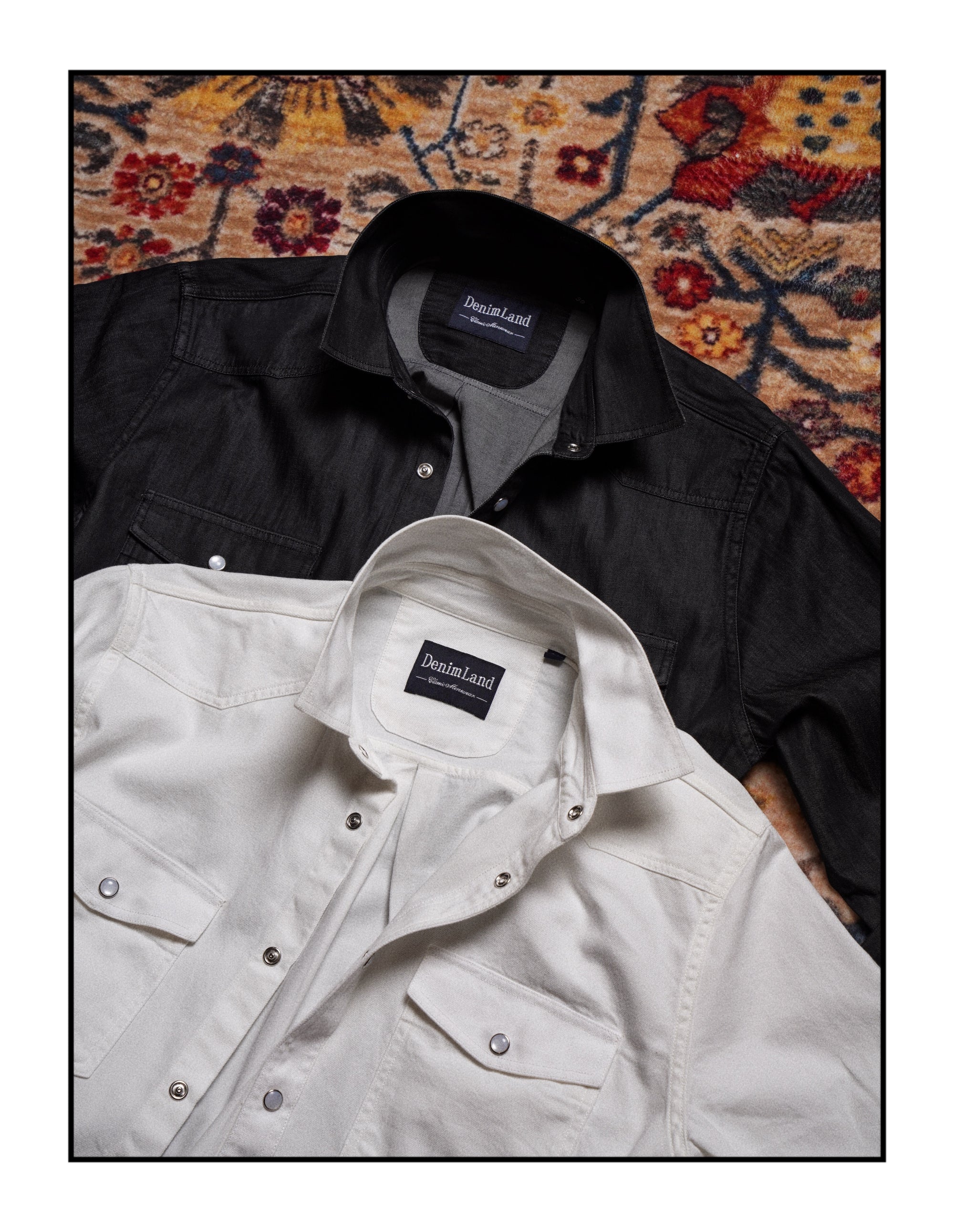 Heavy Washed Denim Shirt