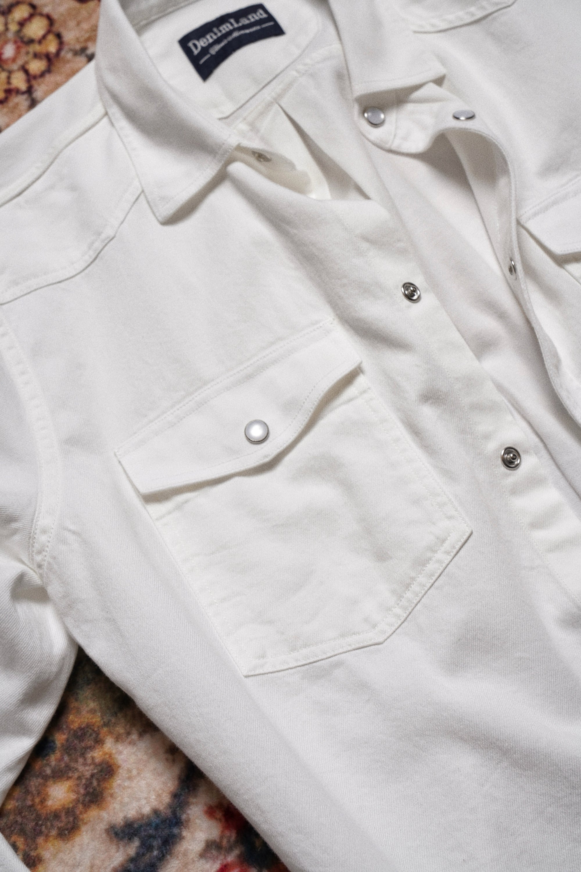 Heavy Washed Denim Shirt