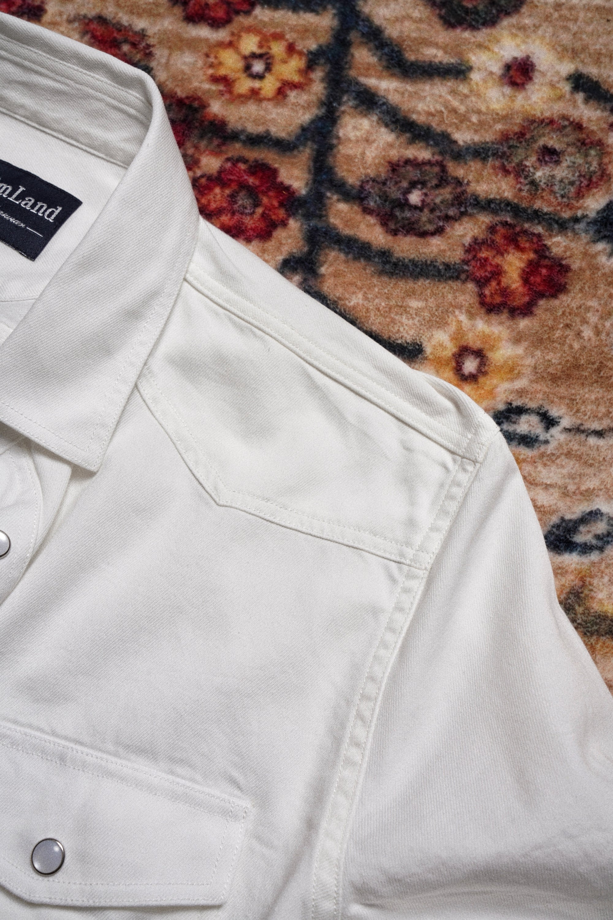 Heavy Washed Denim Shirt