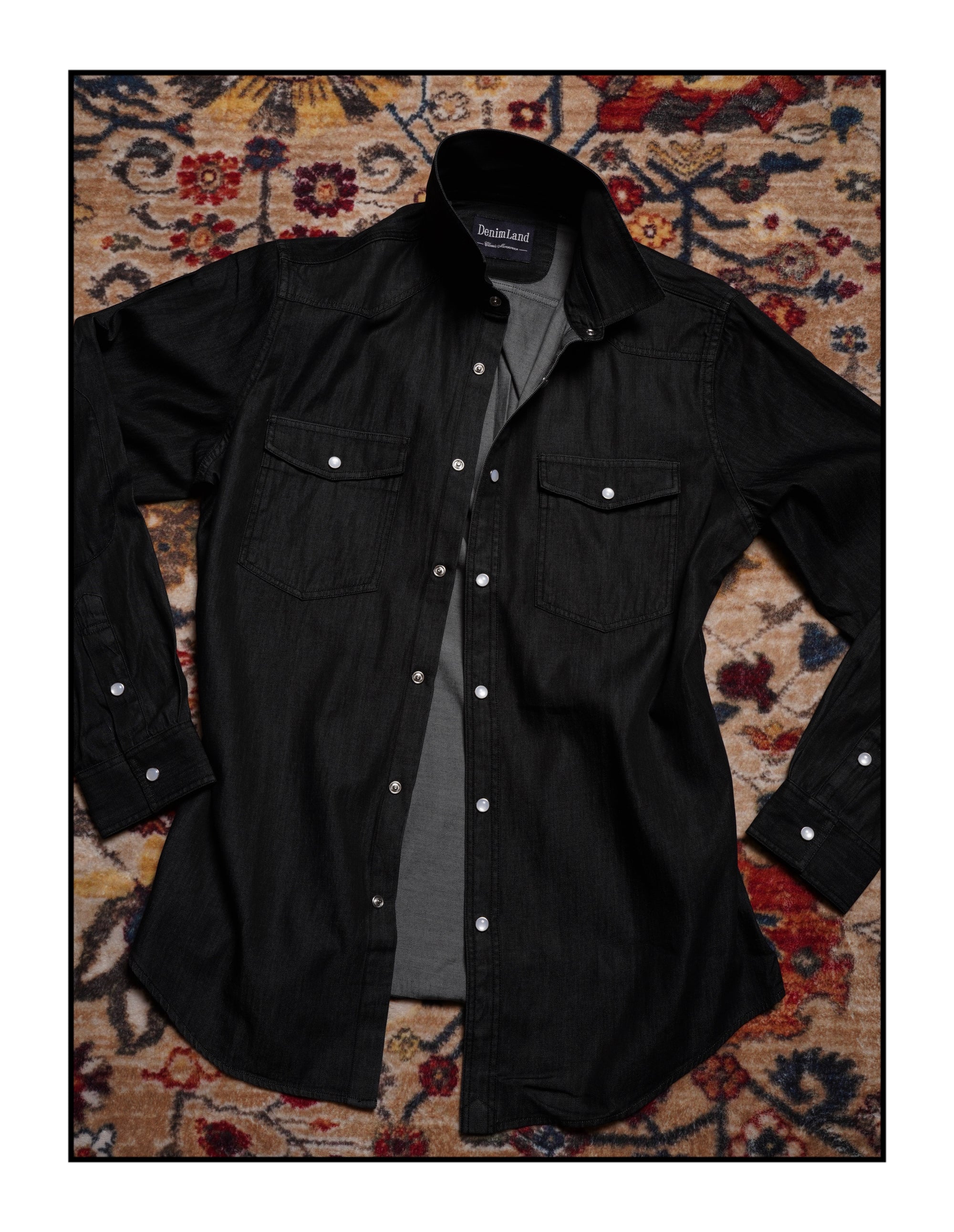 Heavy Washed Denim Shirt