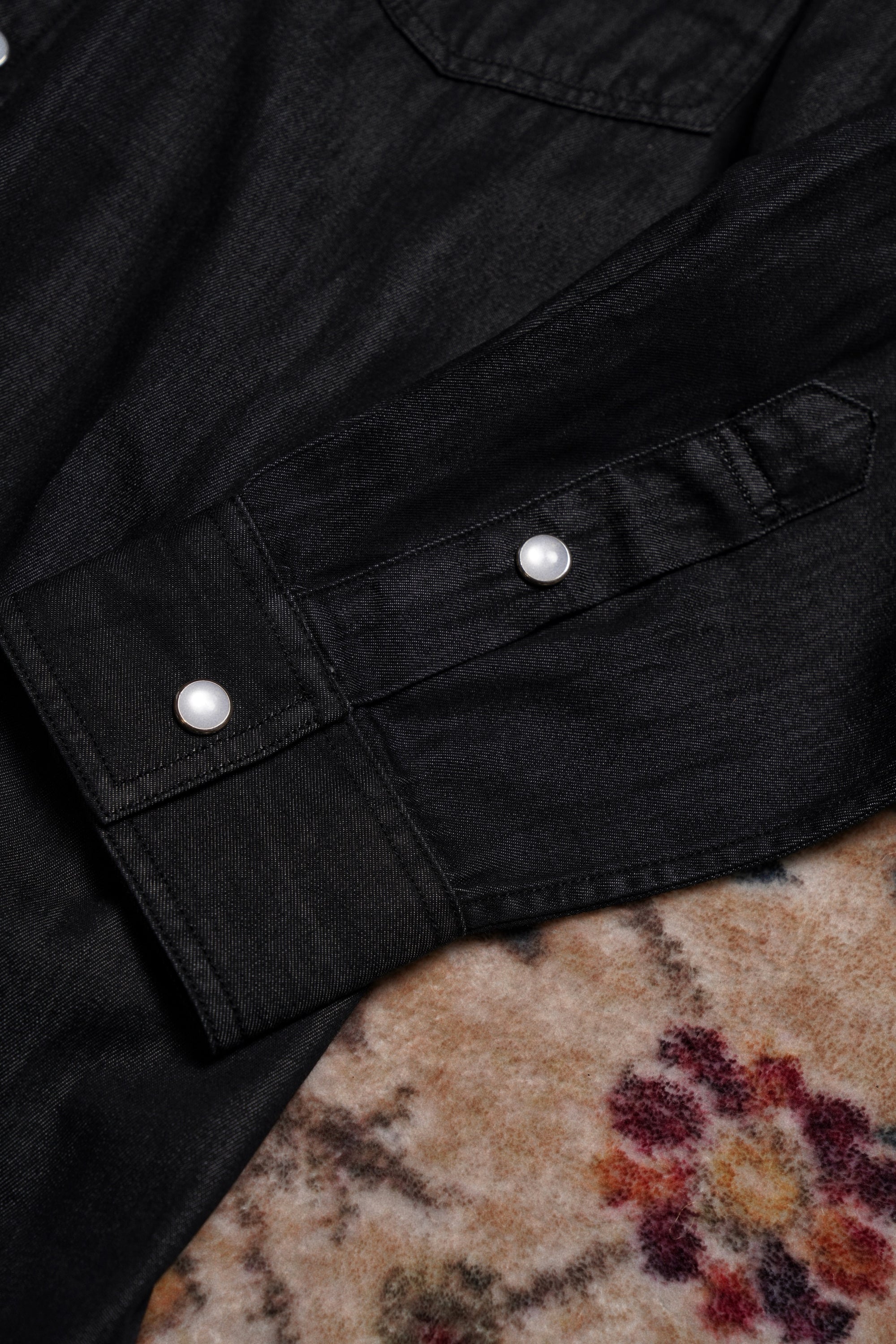 Heavy Washed Denim Shirt