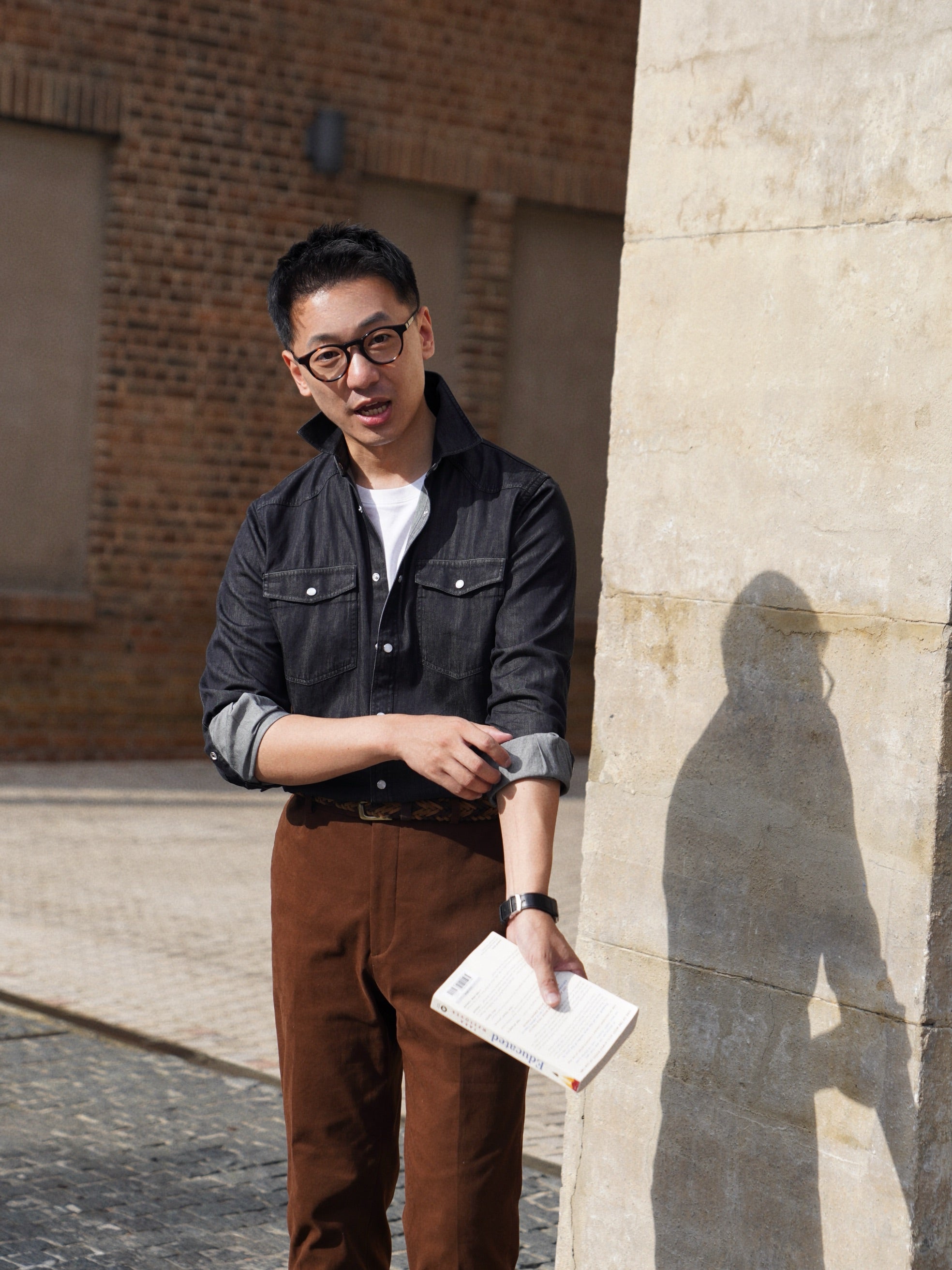 Heavy Washed Denim Shirt