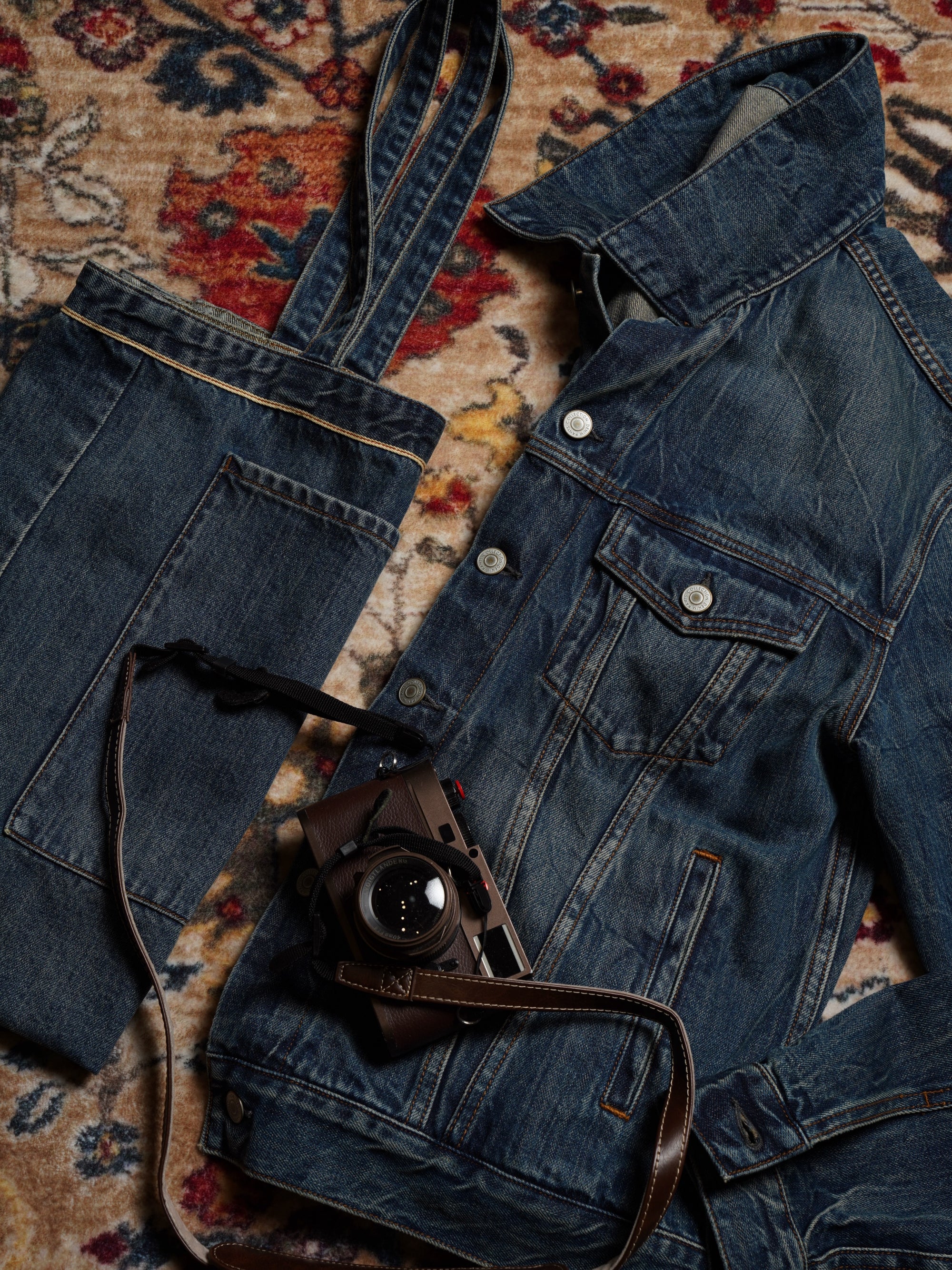 "Master Wash" Denim Blouson Jacket