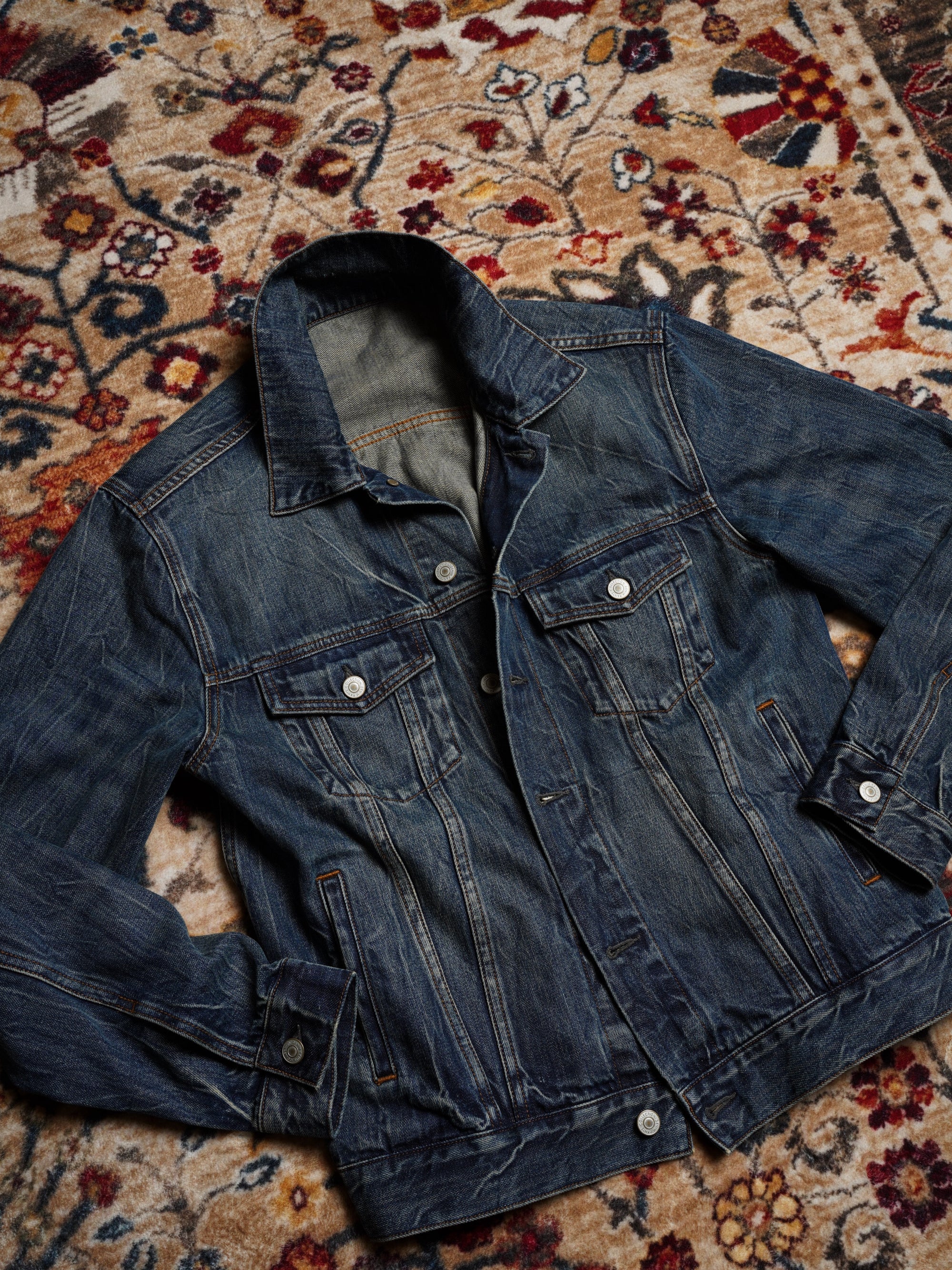 "Master Wash" Denim Blouson Jacket
