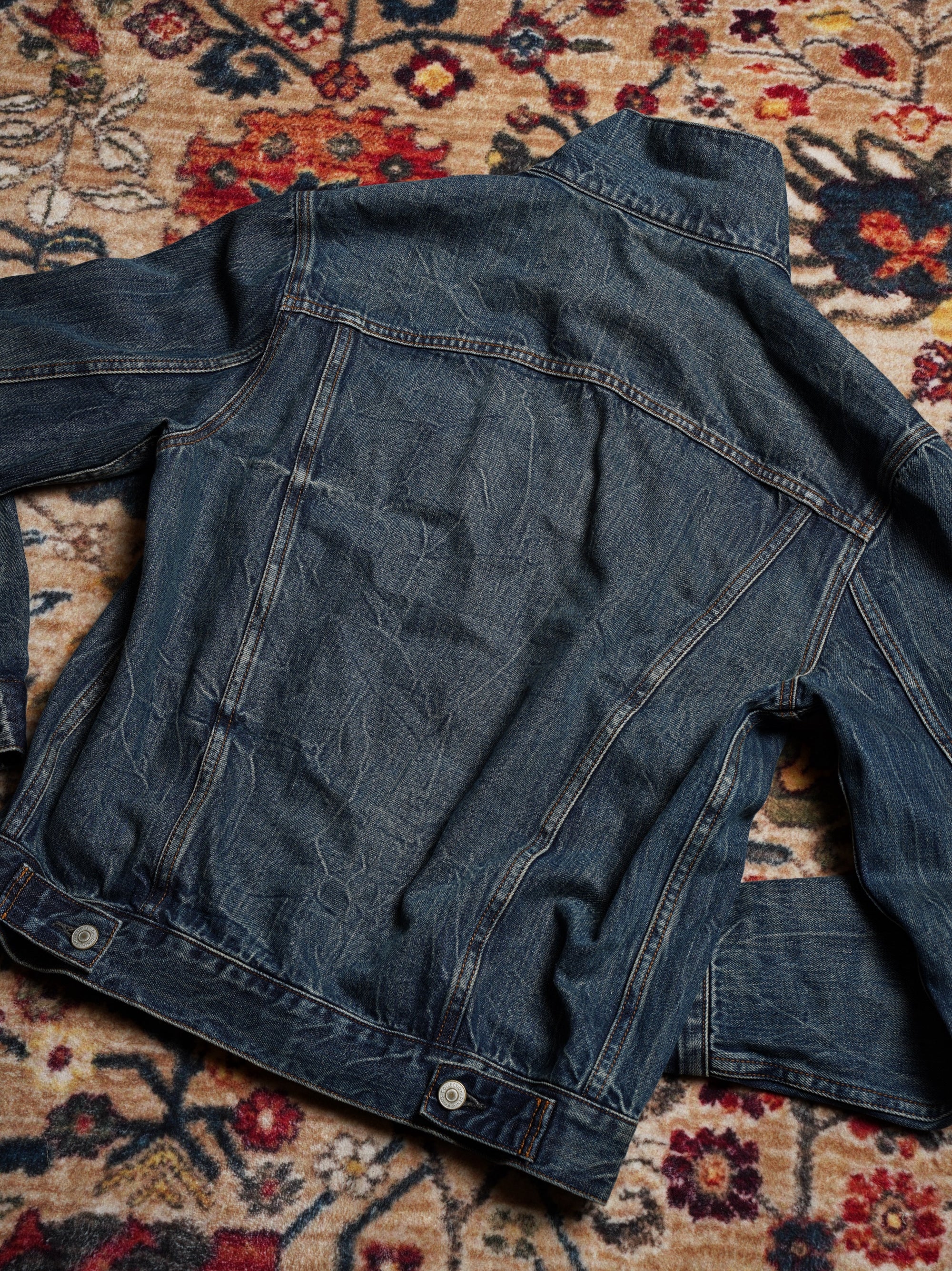 "Master Wash" Denim Blouson Jacket