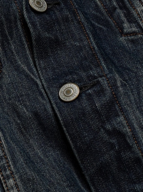 "Master Wash" Denim Blouson Jacket