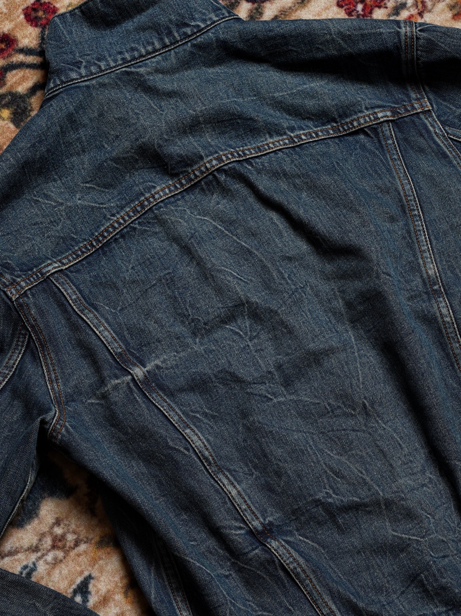 "Master Wash" Denim Blouson Jacket