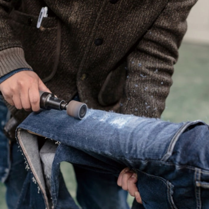 "Master Wash" Denim Blouson Jacket