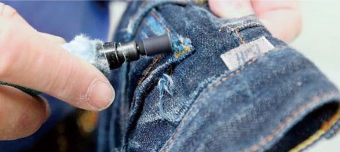 "Master Wash" Denim Blouson Jacket