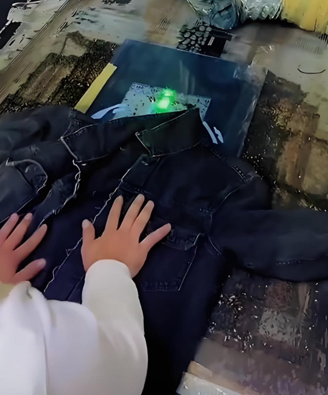"Master Wash" Denim Blouson Jacket