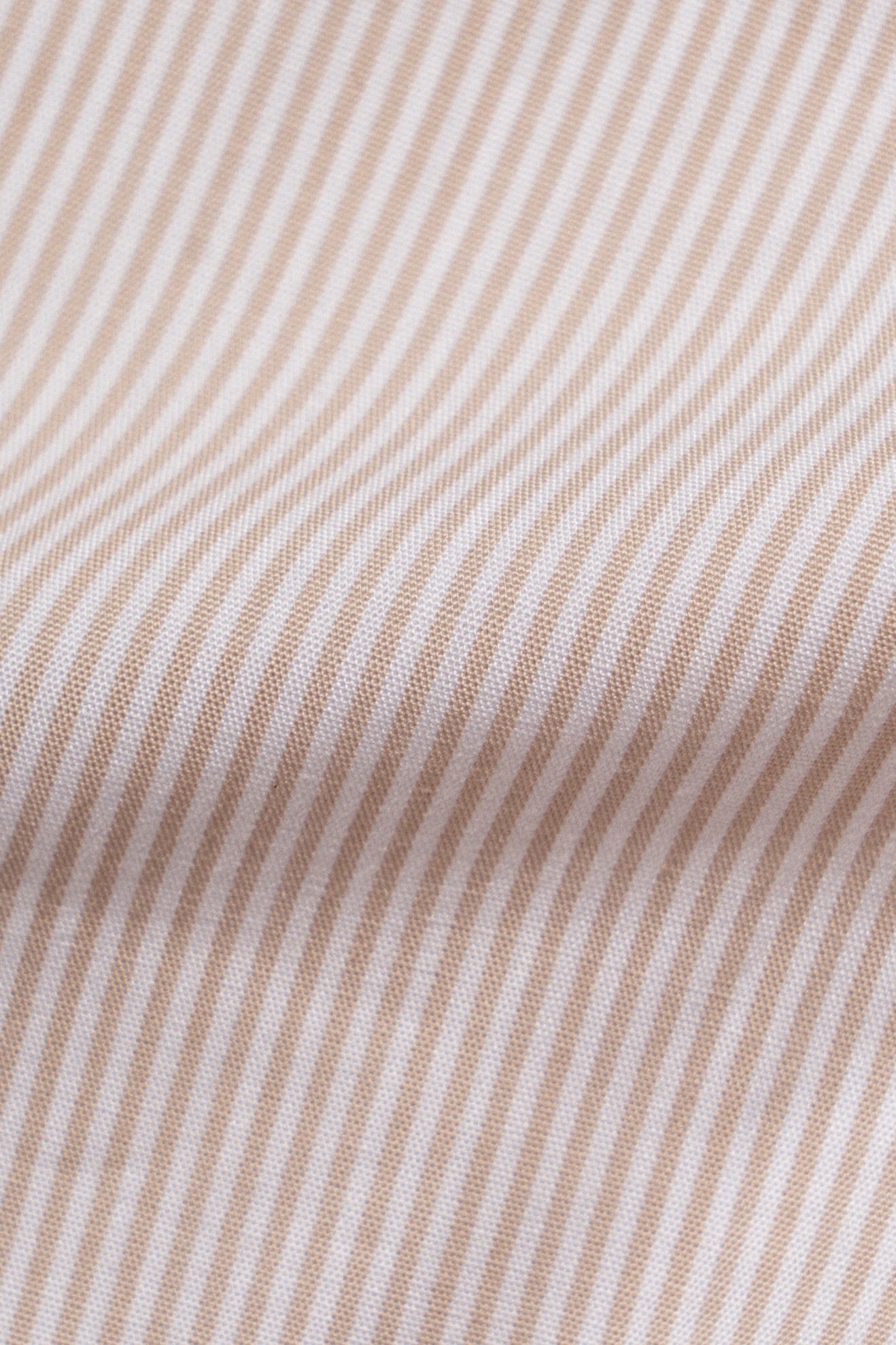 Khaki Stripe/Small Windowpane Cotton Shirt