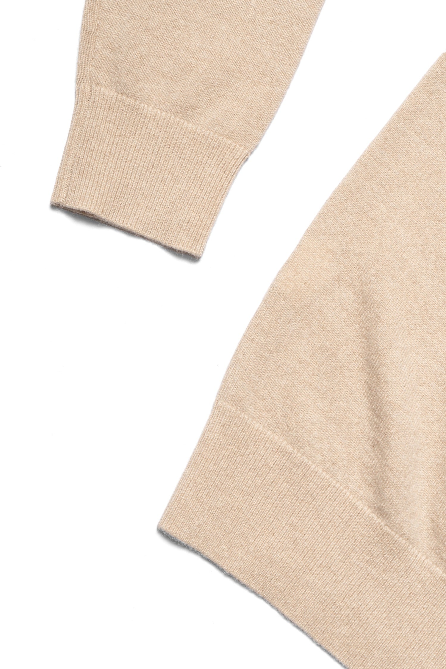 Camel / Brown Cashmere Crew Neck Jumper