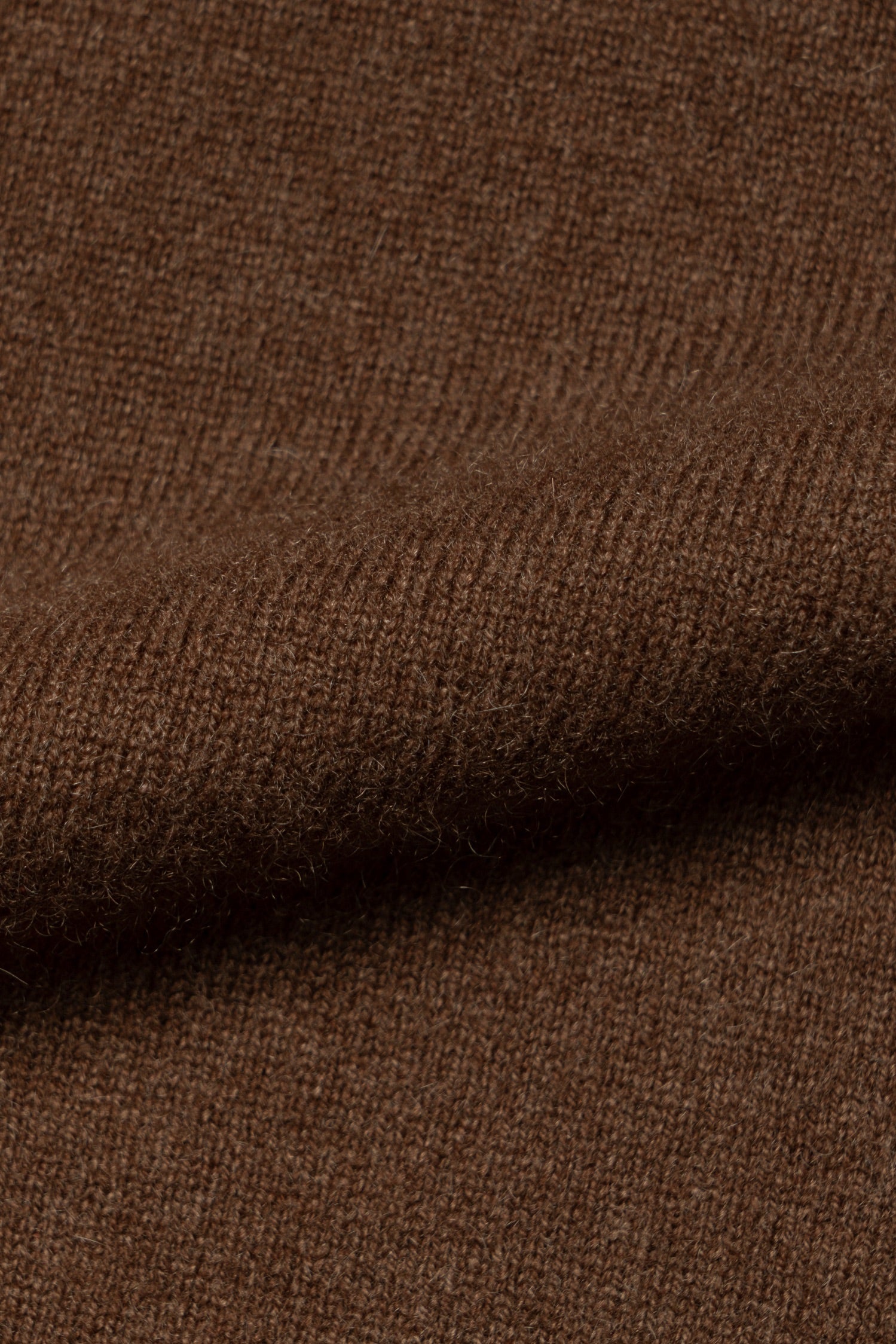 Camel / Brown Cashmere Crew Neck Jumper