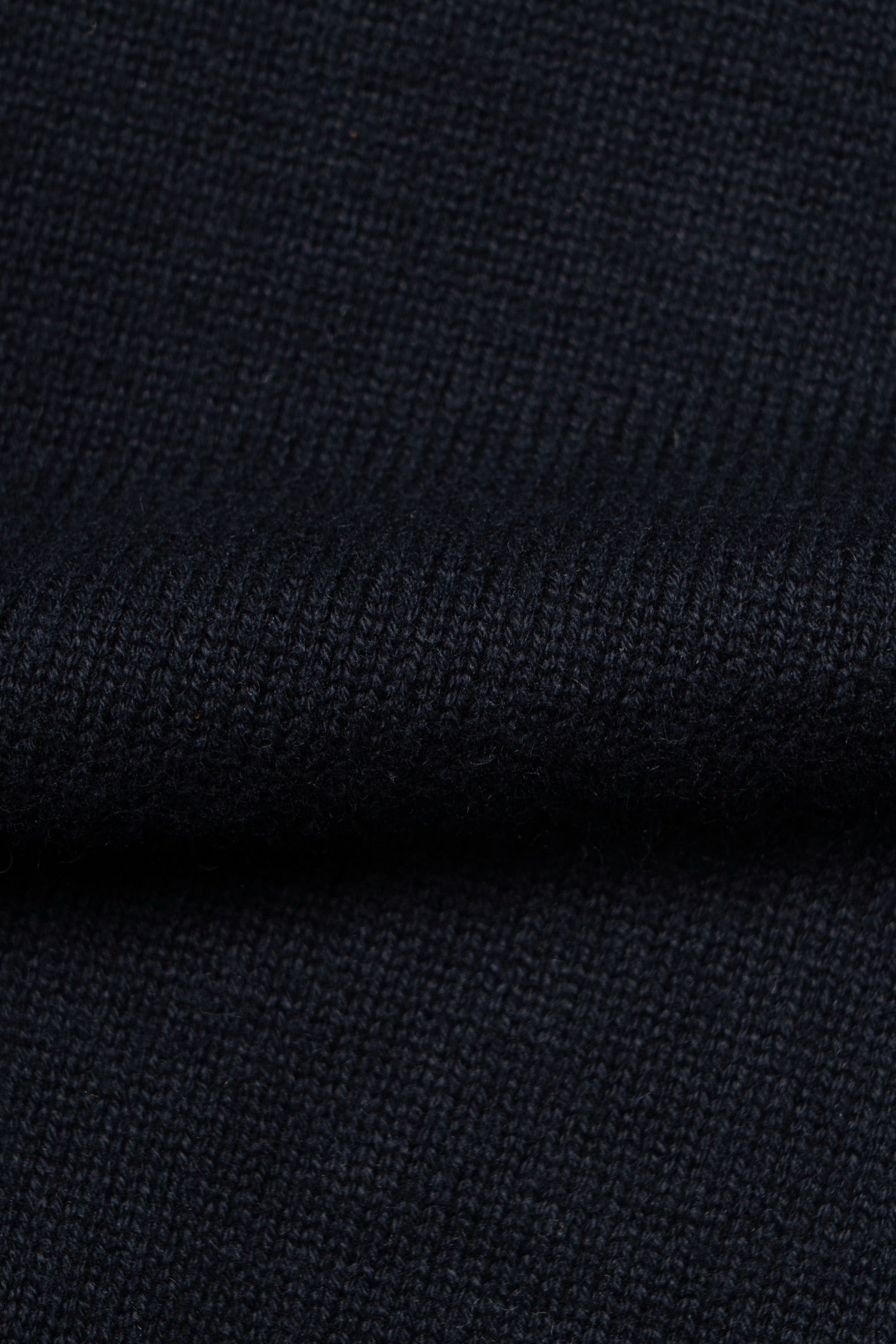 Cotton Wool Blending Patterned Half Zip Jumper