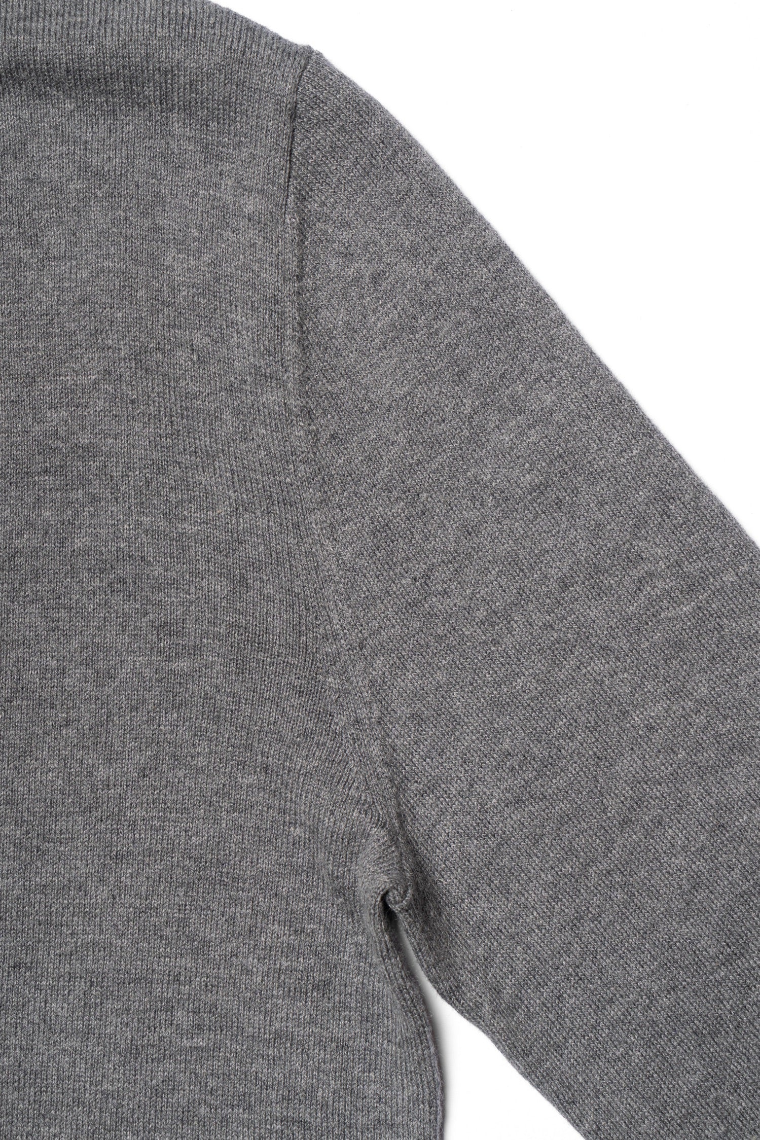 Cotton Wool Blending Half Zip Jumper