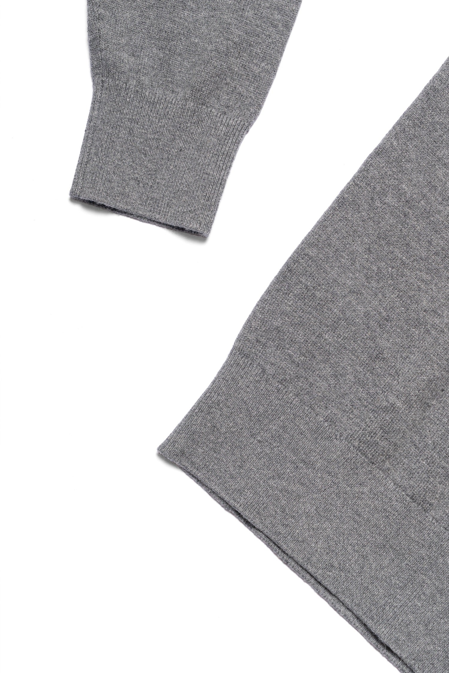 Cotton Wool Blending Half Zip Jumper