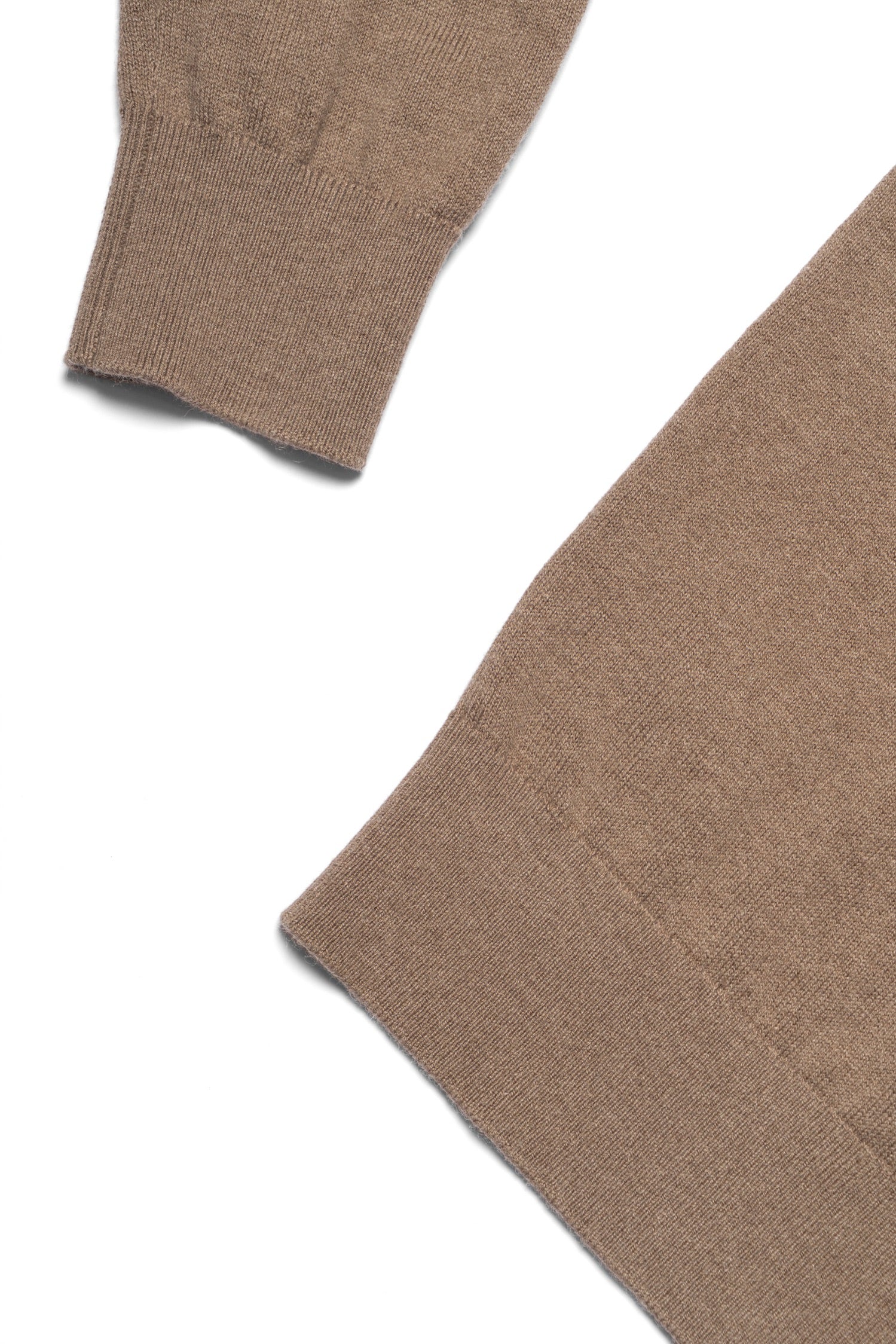 Cotton Wool Blending Half Zip Jumper