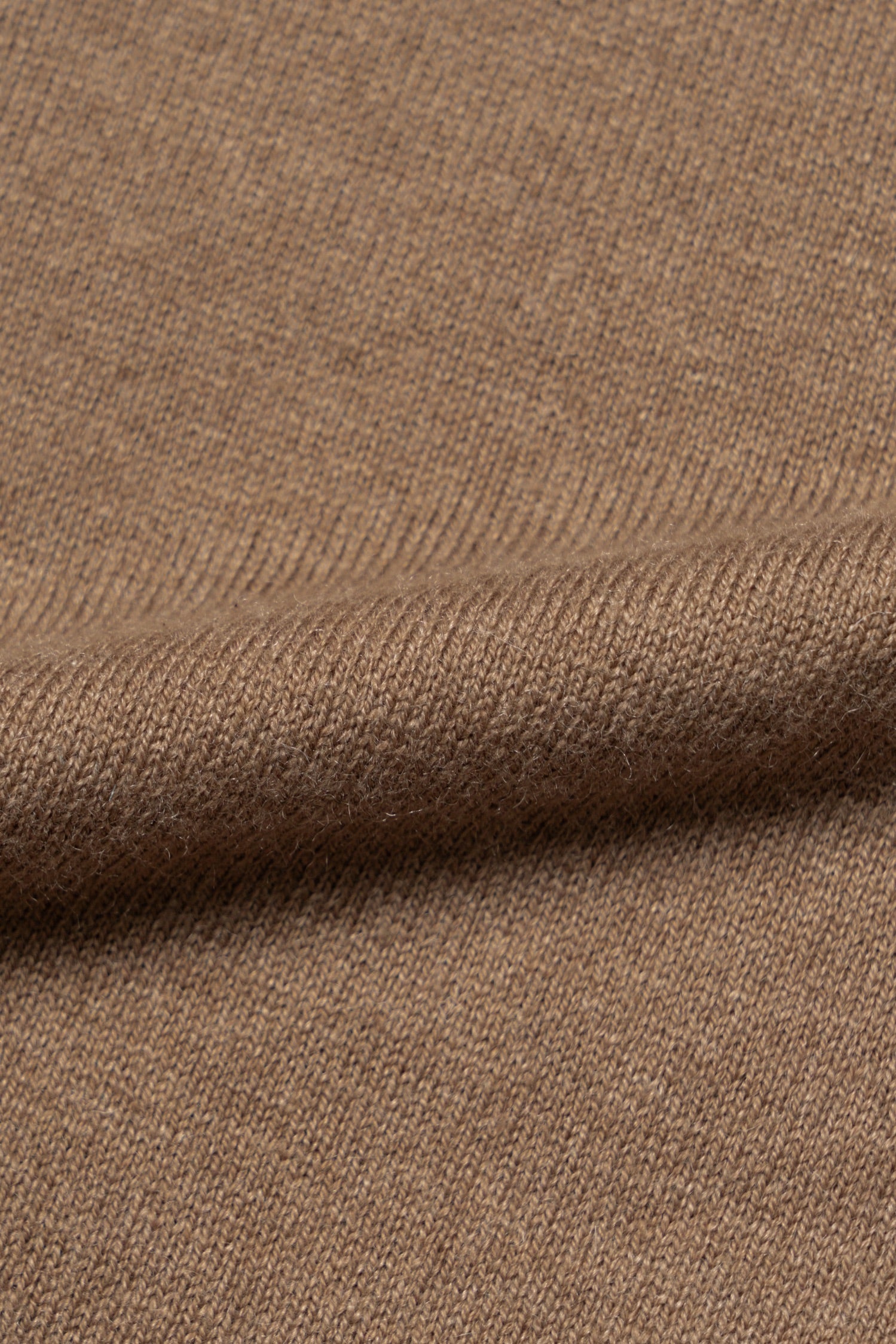Cotton Wool Blending Half Zip Jumper