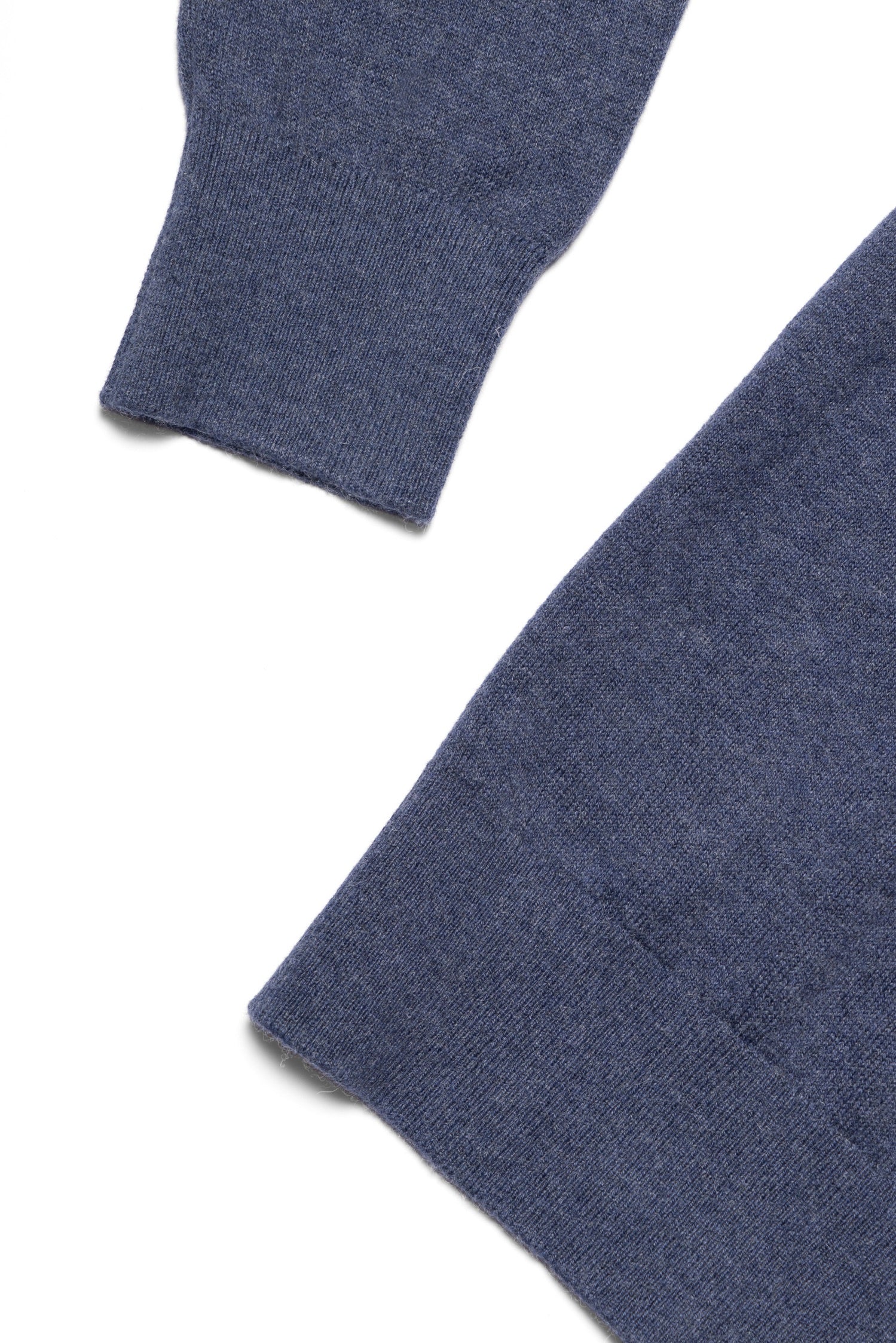 Cotton Wool Blending Half Zip Jumper