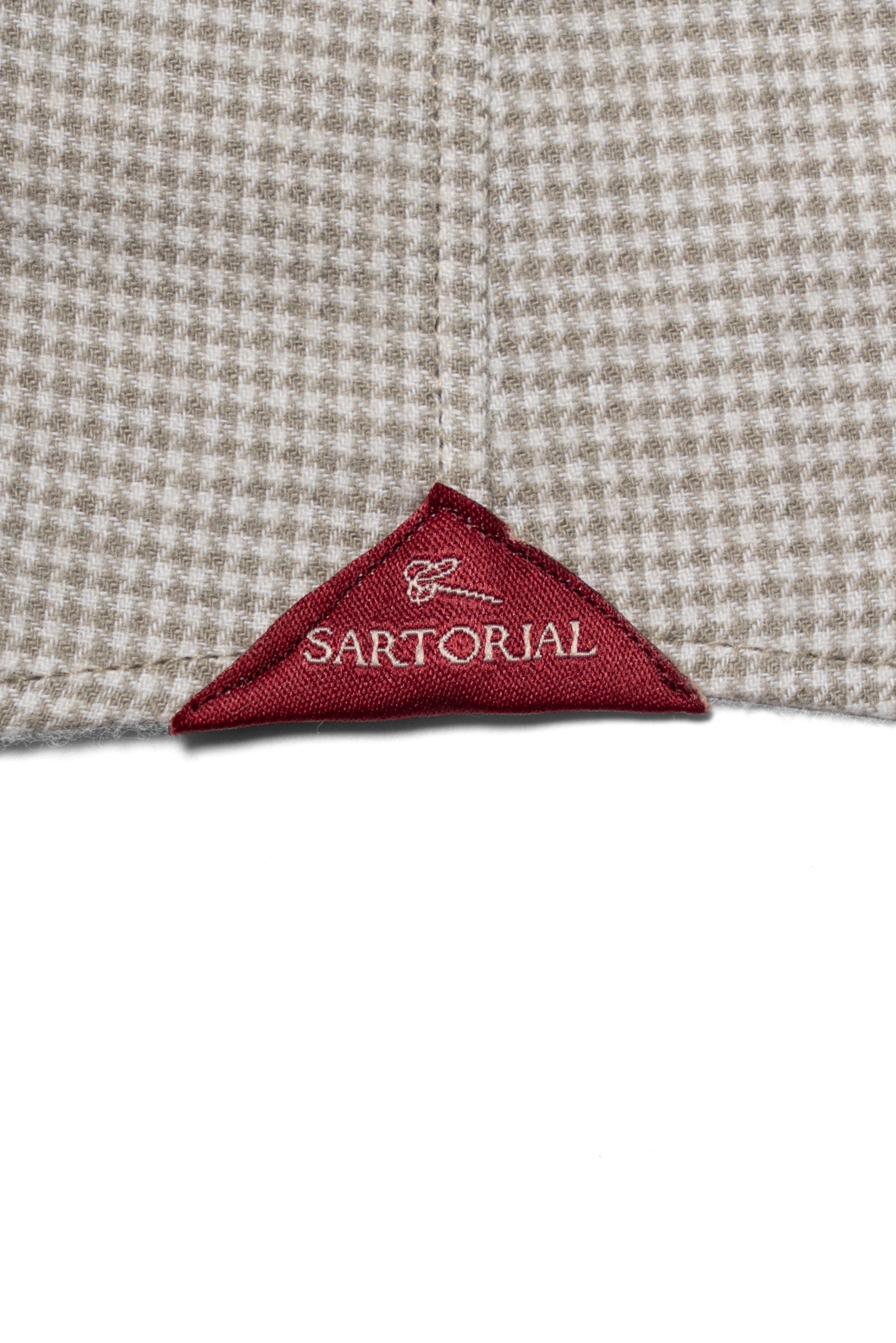 Houndstooth Cotton Yakwool Flannel Shirt 2