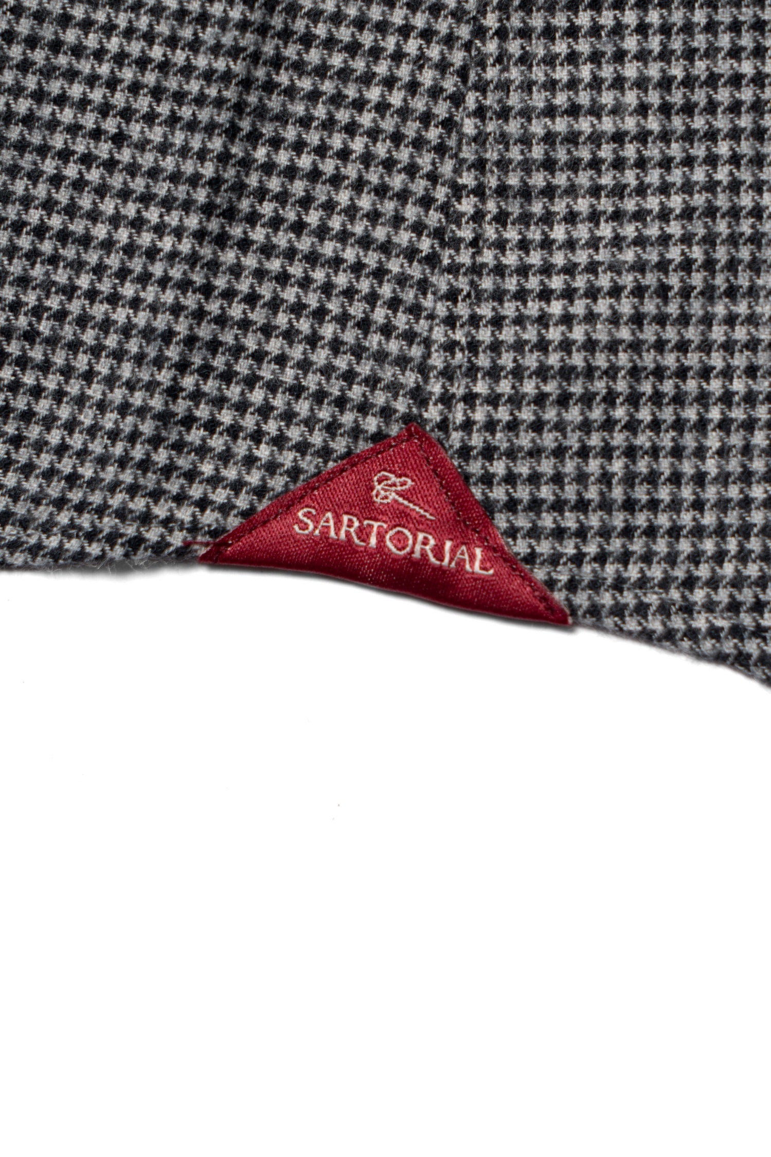 Houndstooth Cotton Yakwool Flannel Shirt 2