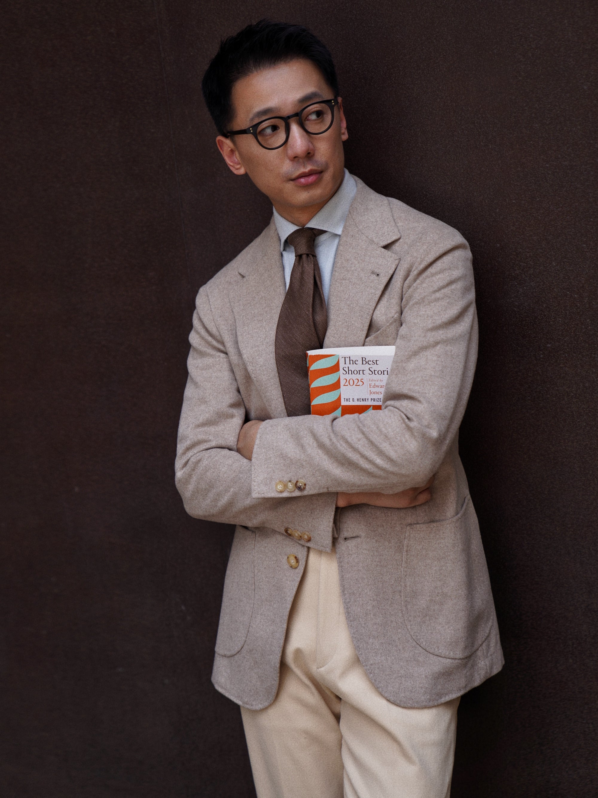 Oatmeal Wool Silk Jacket #982