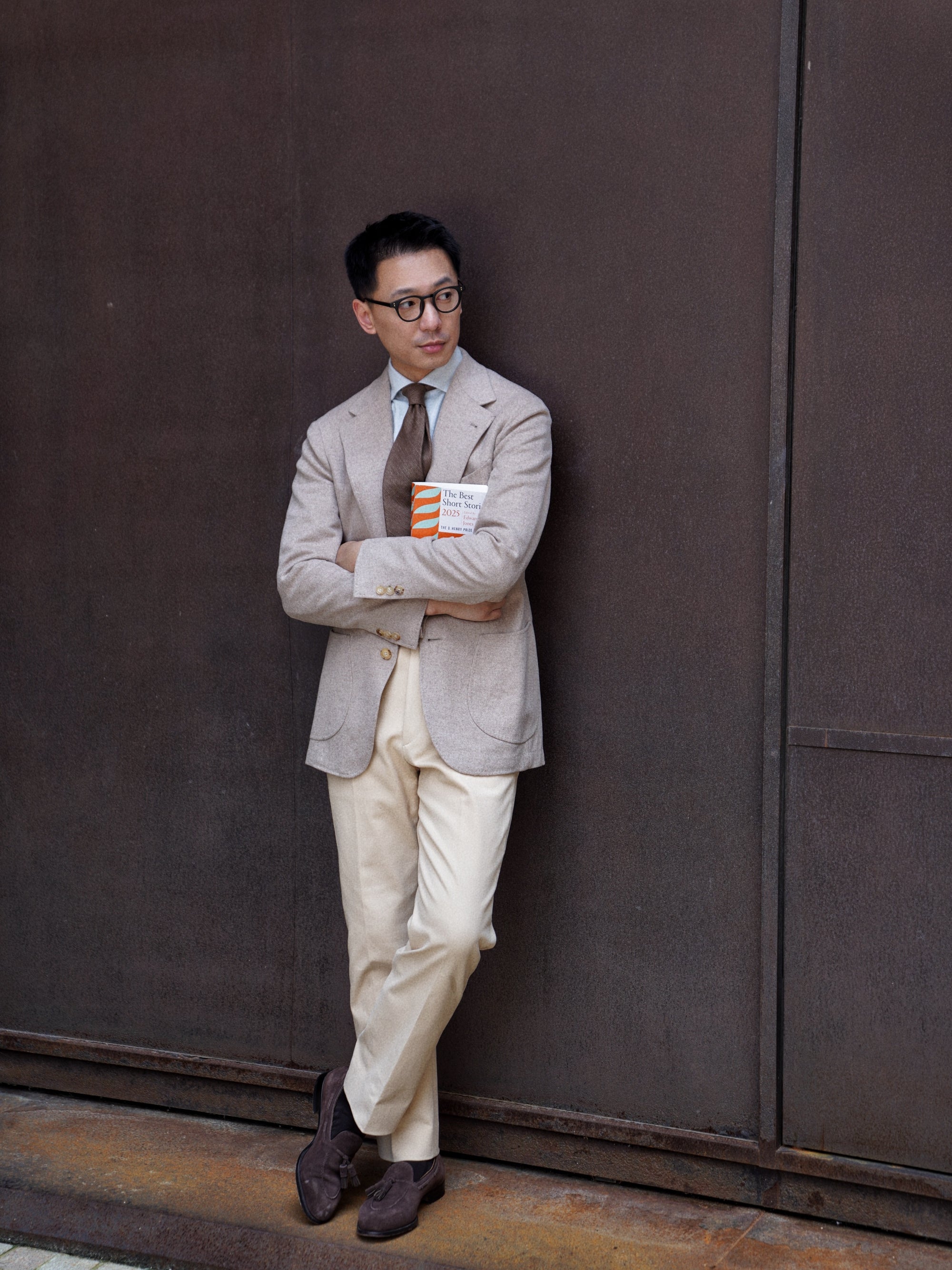 Oatmeal Wool Silk Jacket #982