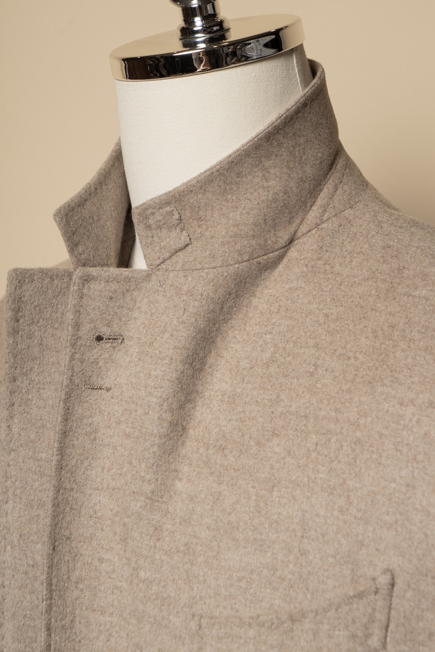 Oatmeal Wool Silk Jacket #982